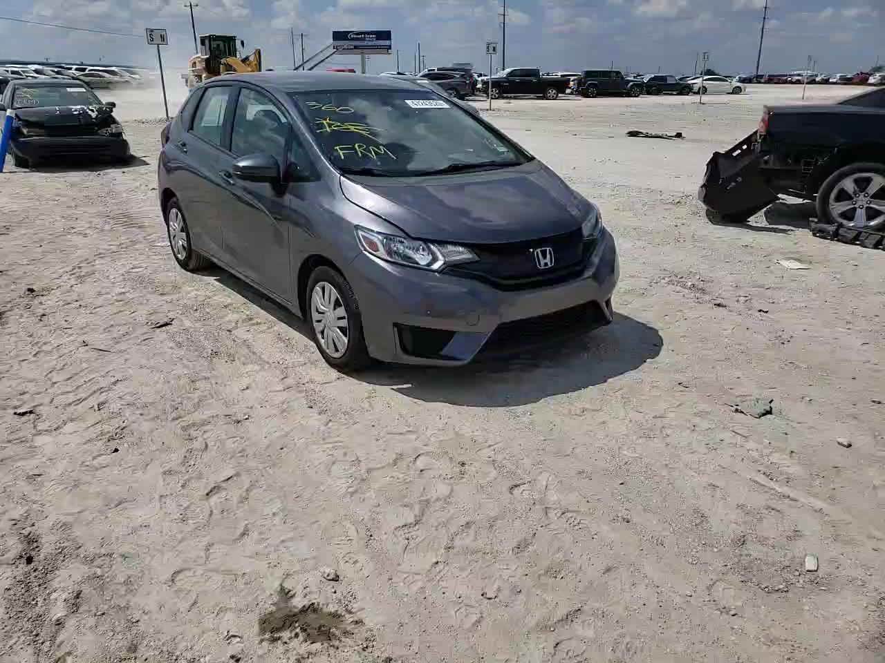 HONDA FIT LX 2015 3hggk5h57fm711739