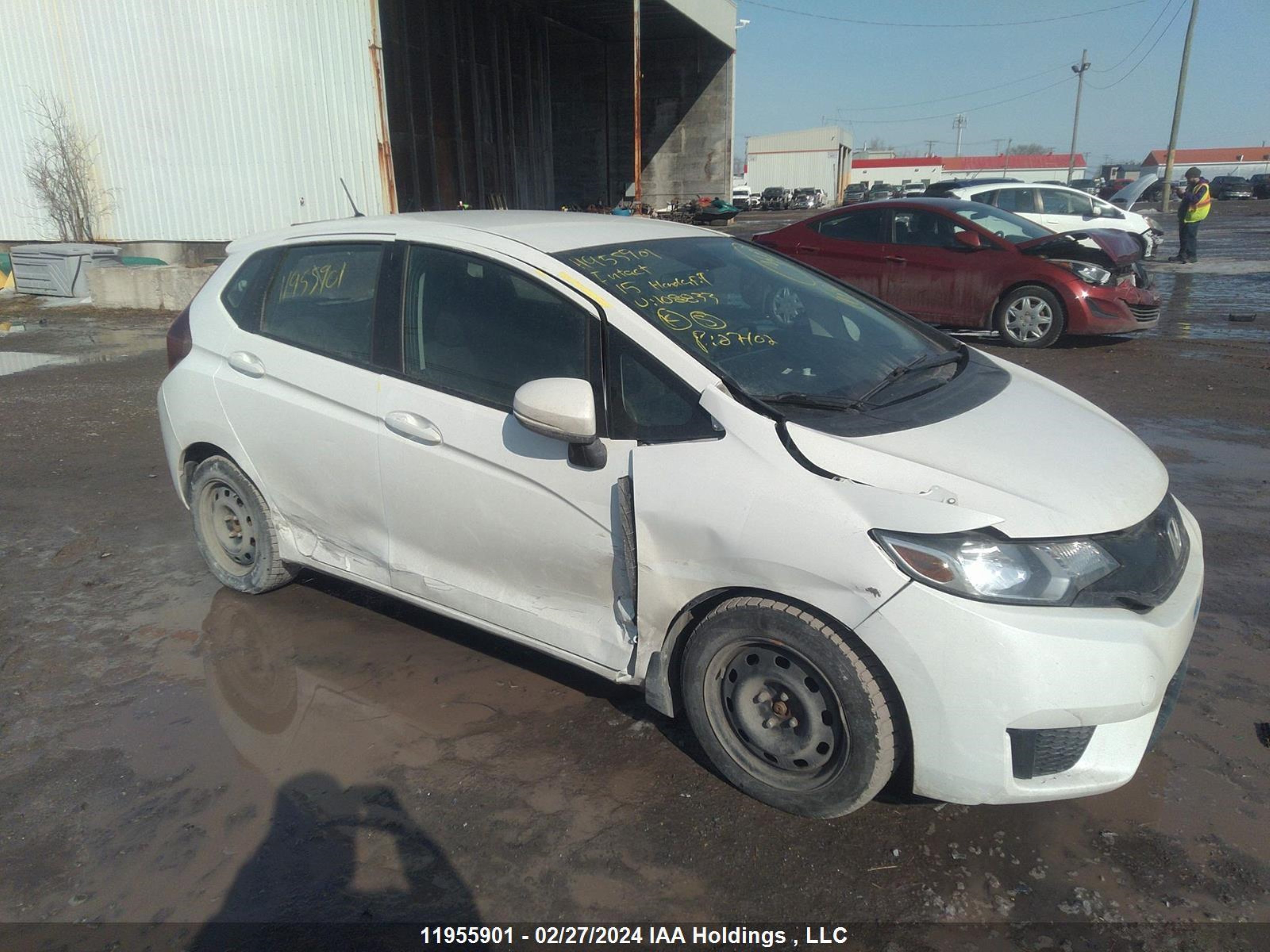 HONDA FIT 2015 3hggk5h58fm108833