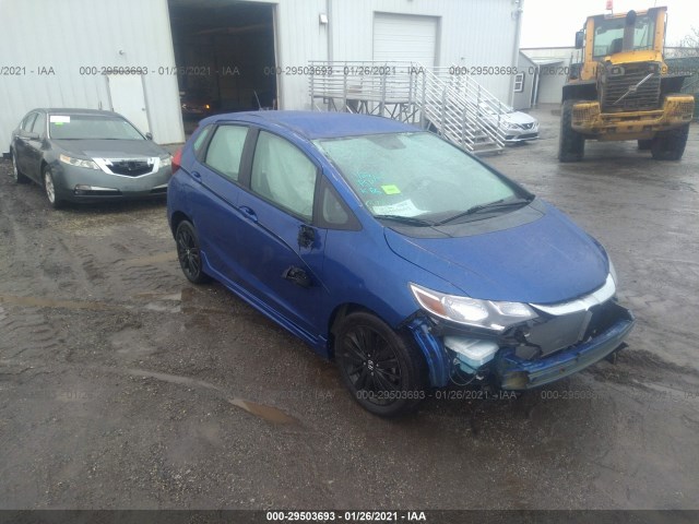 HONDA FIT 2018 3hggk5h63jm727115