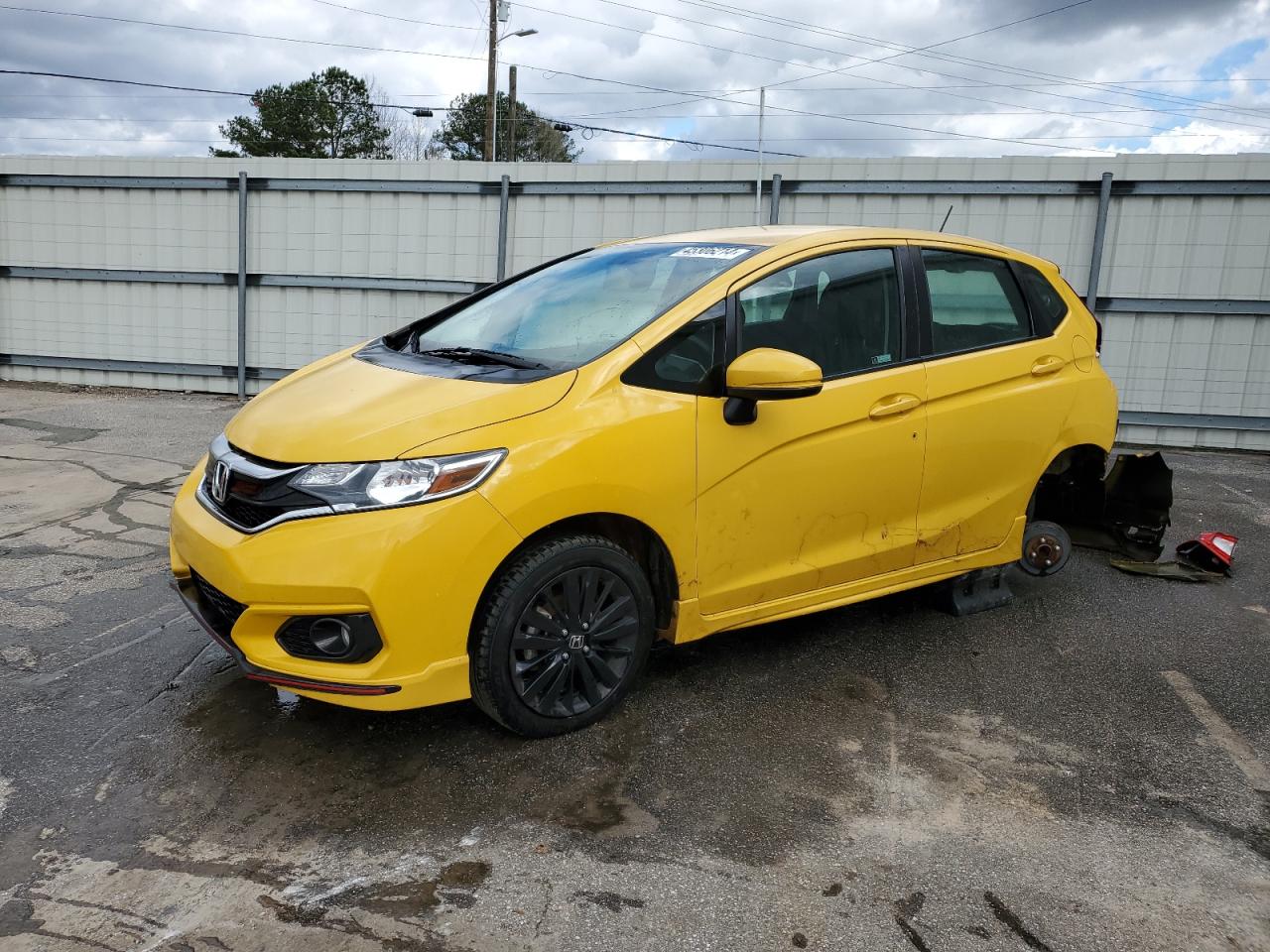 HONDA FIT 2018 3hggk5h67jm732933