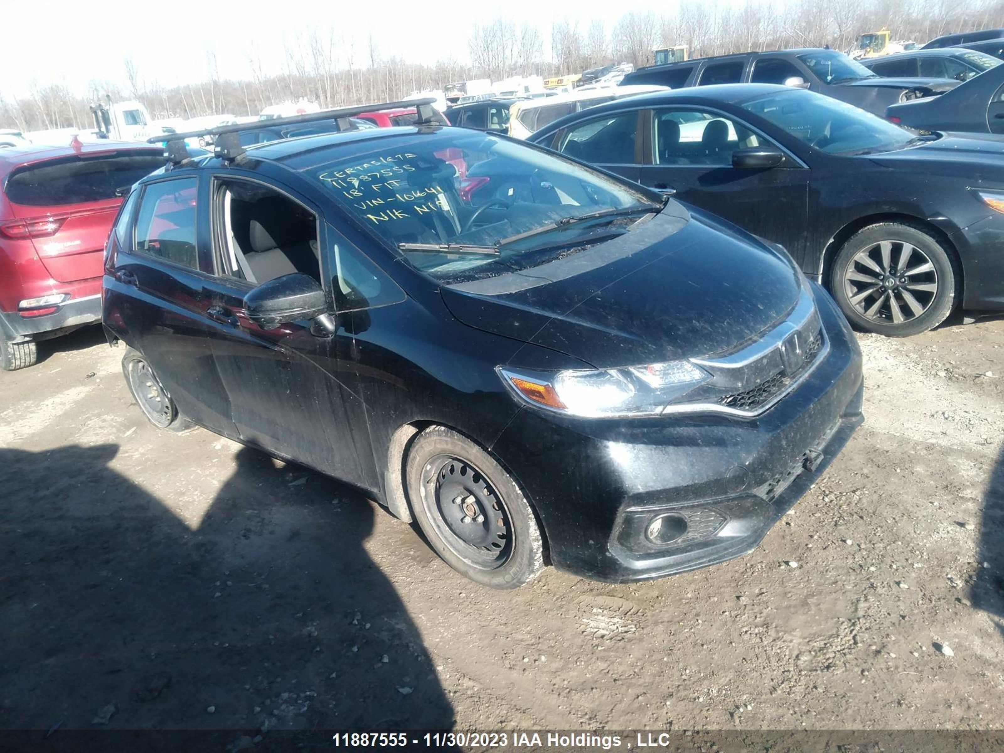 HONDA FIT 2018 3hggk5h75jm101641