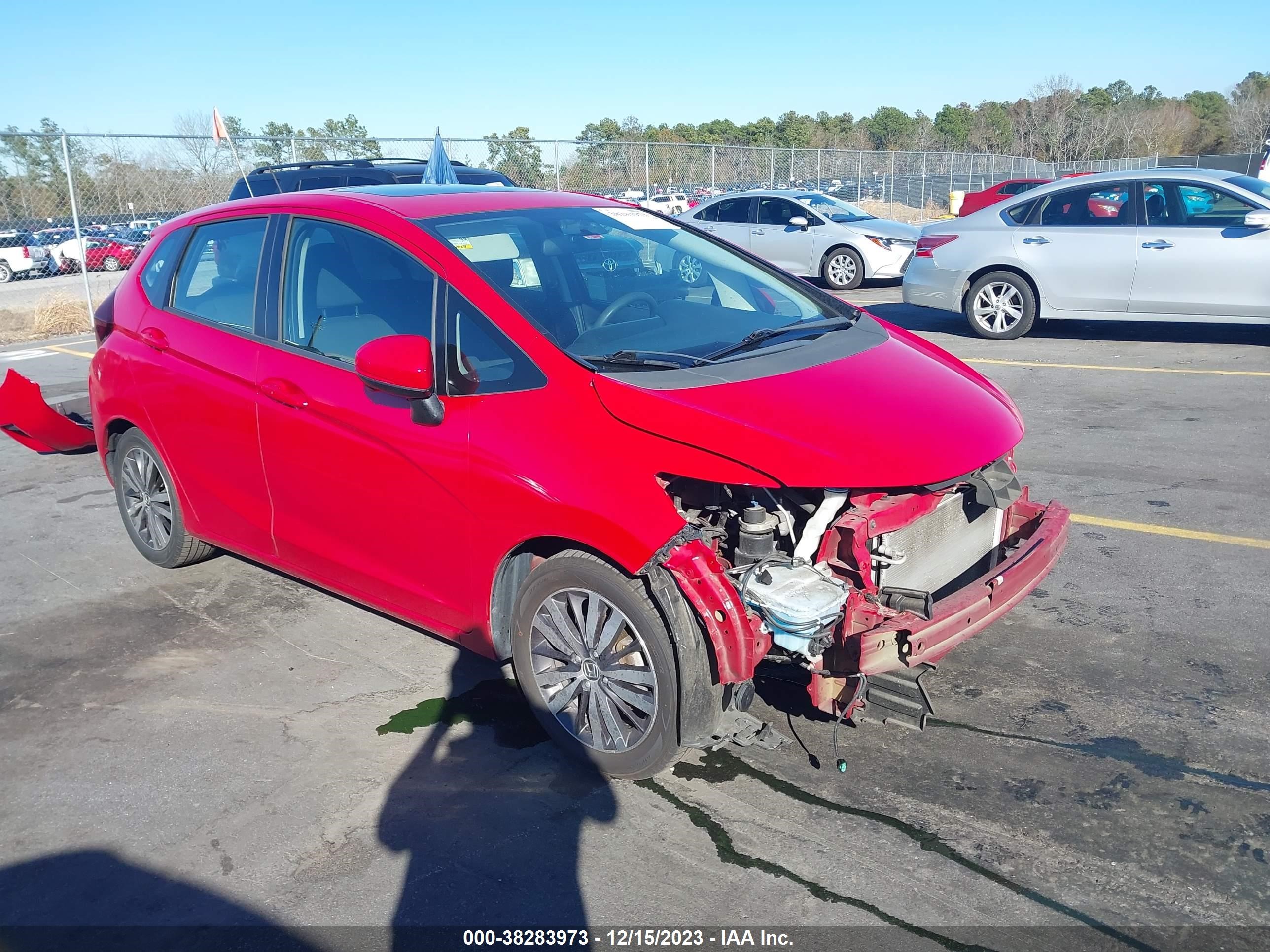 HONDA FIT 2016 3hggk5h78gm700249