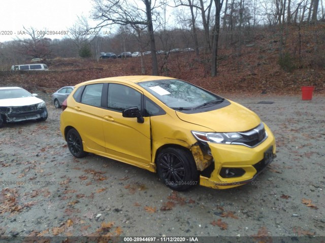 HONDA FIT 2018 3hggk5h7xjm703502