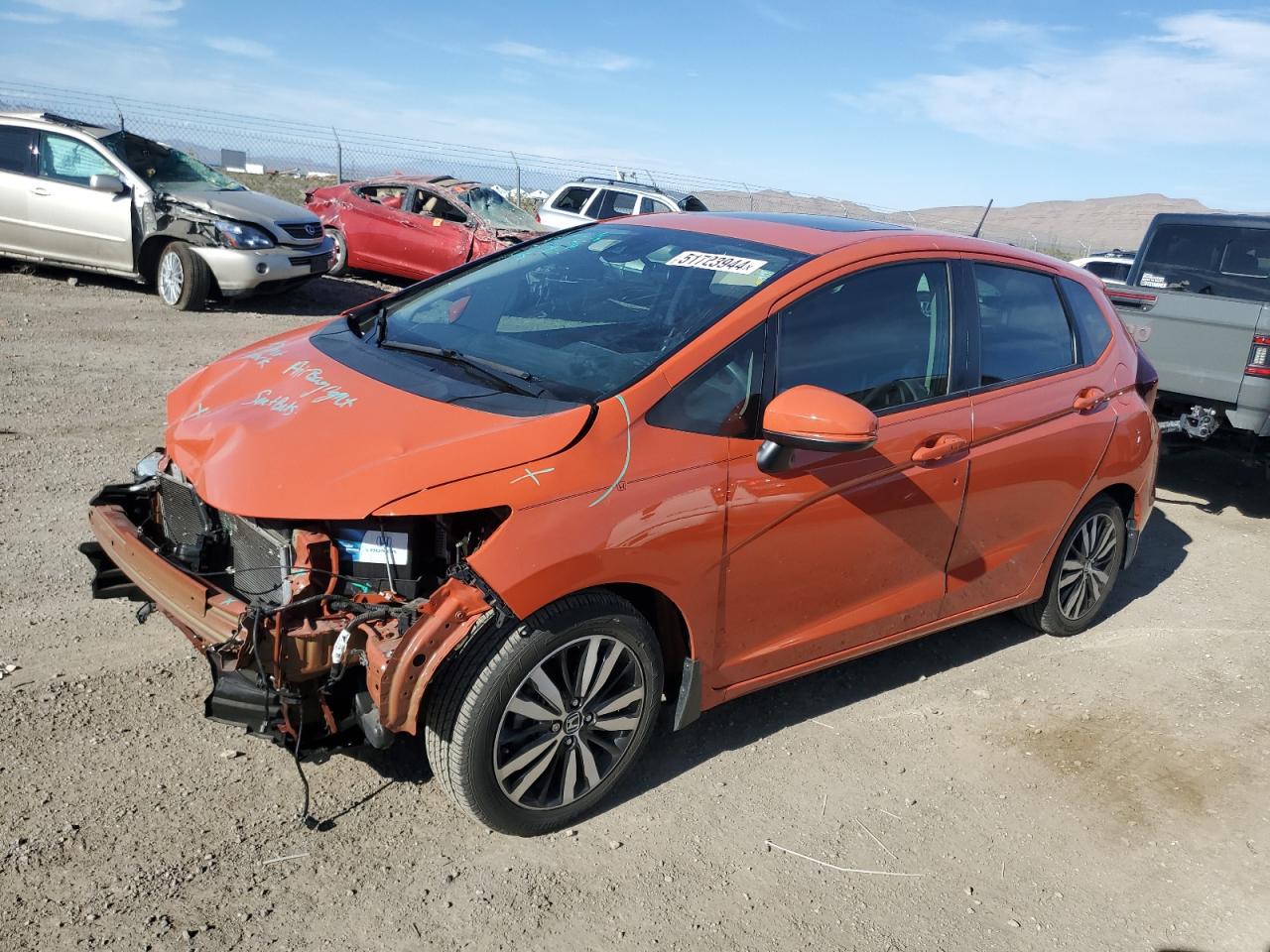 HONDA FIT 2018 3hggk5h82jm720643