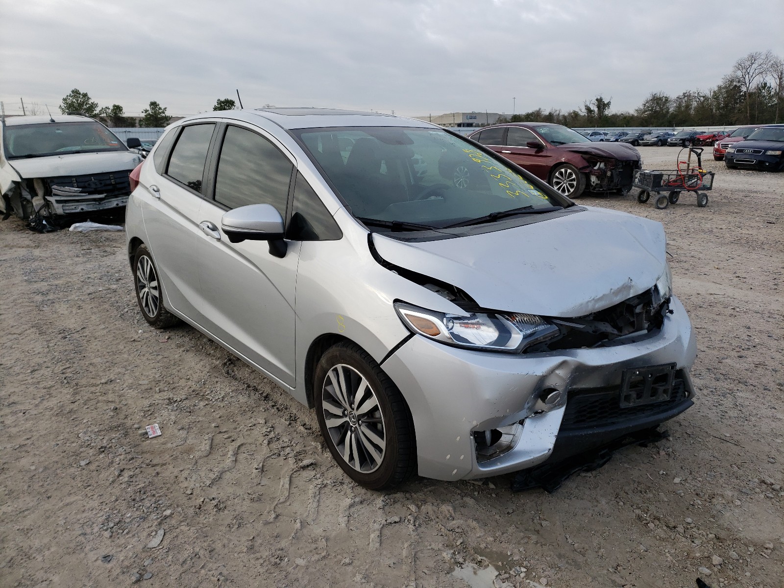 HONDA FIT EX 2015 3hggk5h83fm725244