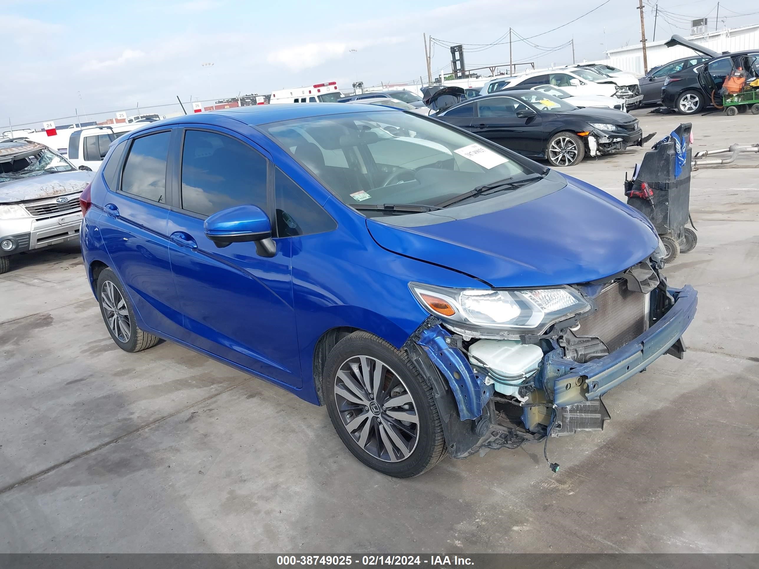 HONDA FIT 2015 3hggk5h83fm745798