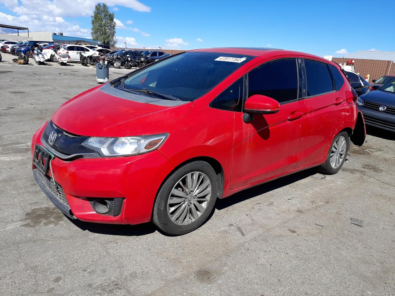 HONDA FIT 2015 3hggk5h84fm710042