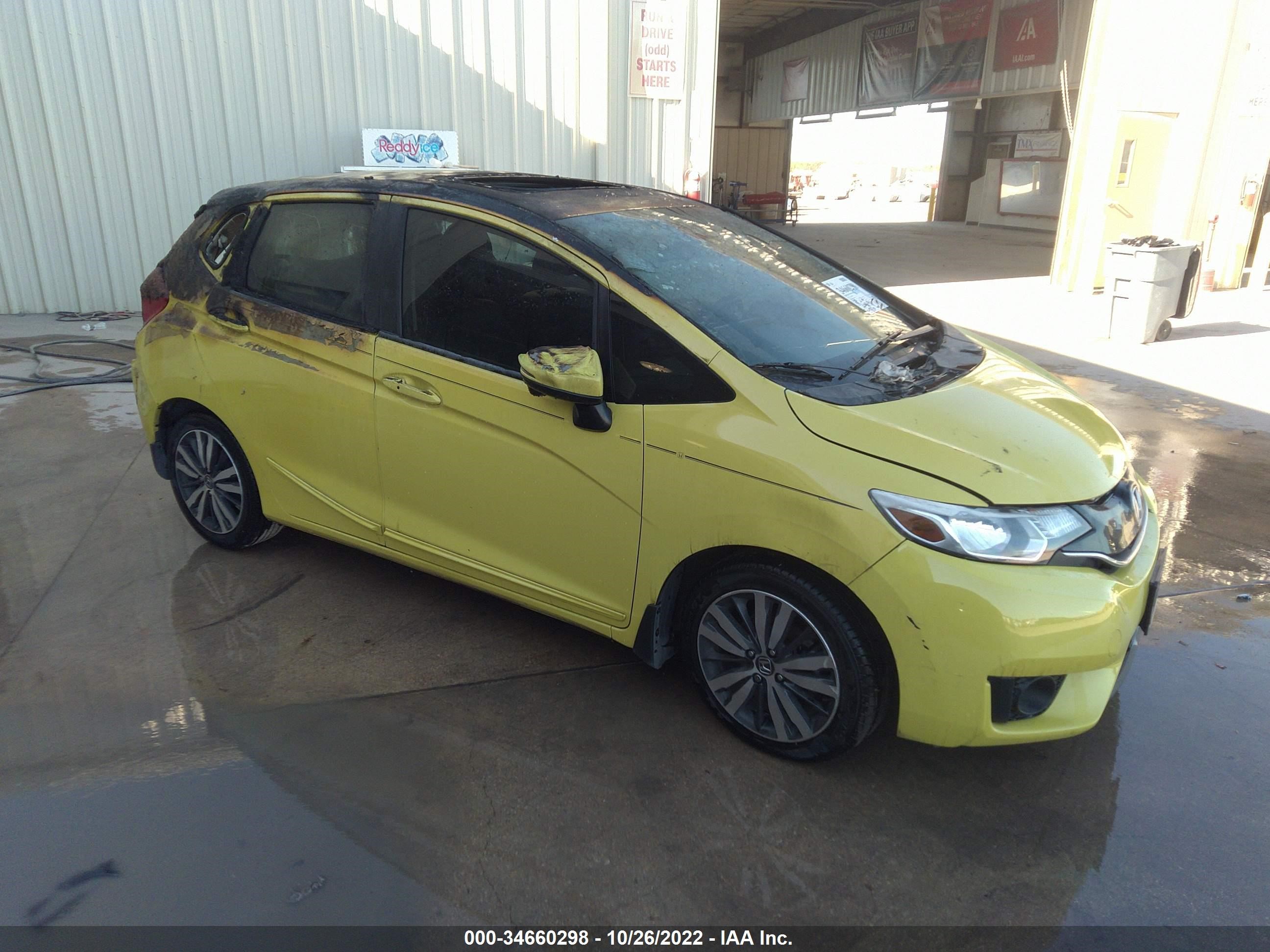 HONDA FIT 2015 3hggk5h84fm751531