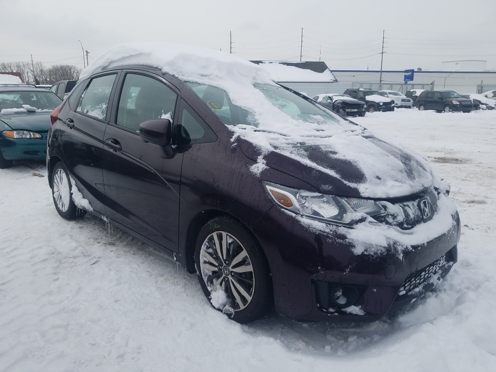 HONDA FIT EX 2015 3hggk5h85fm717839