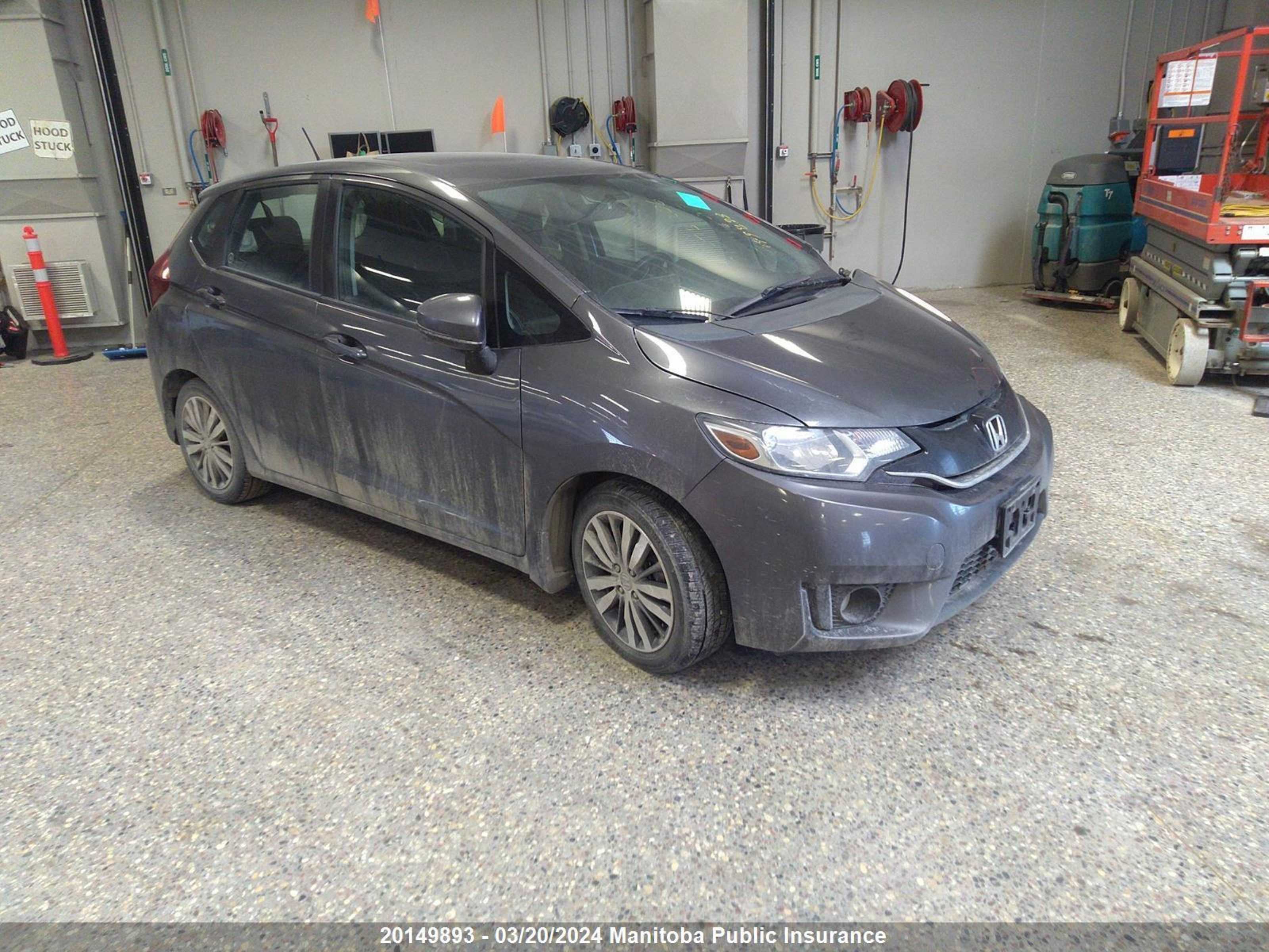 HONDA FIT 2015 3hggk5h87fm111247