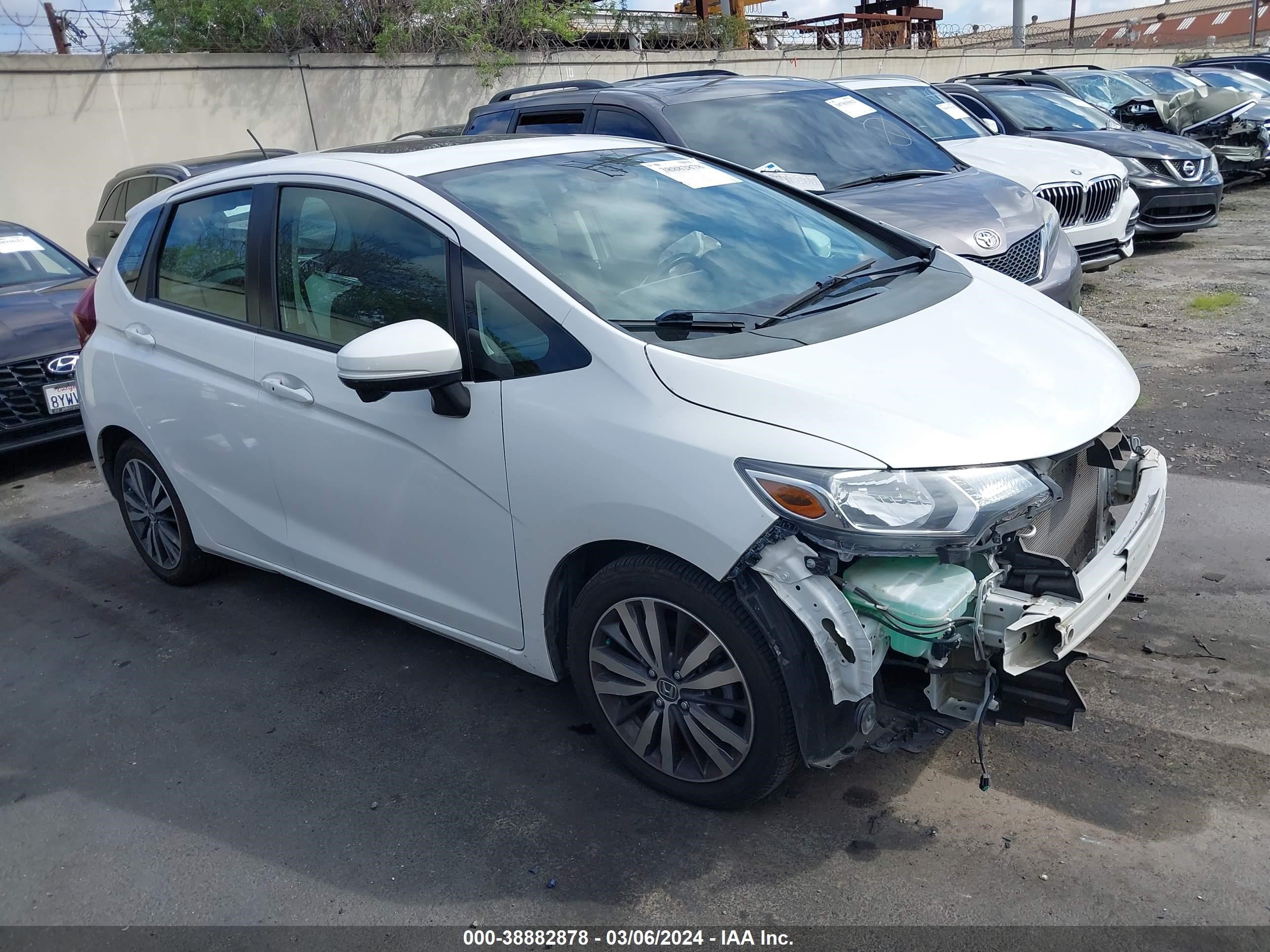 HONDA FIT 2015 3hggk5h87fm751703