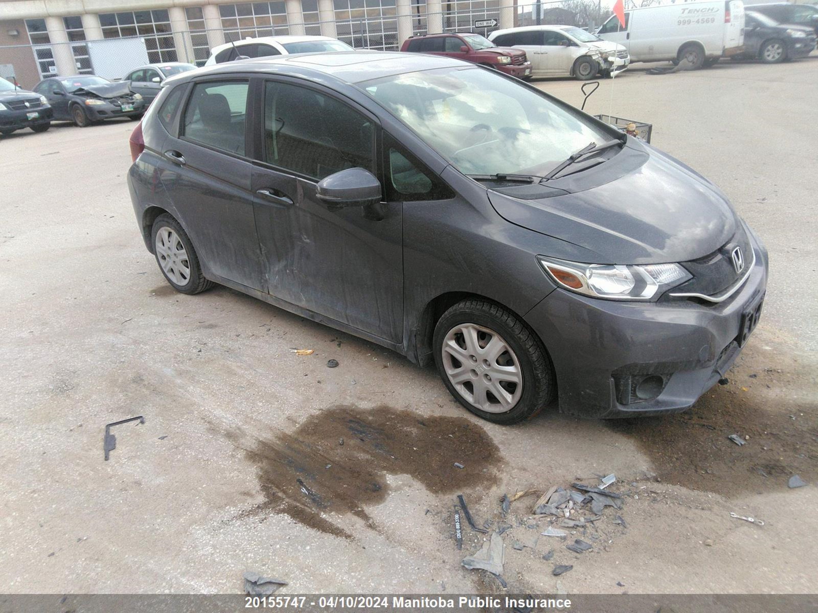 HONDA FIT 2015 3hggk5h88fm105456