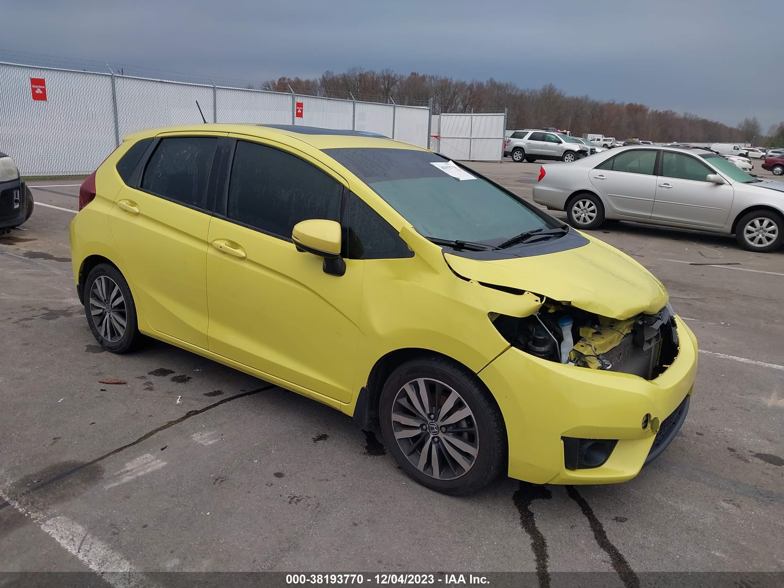 HONDA FIT 2015 3hggk5h89fm767028