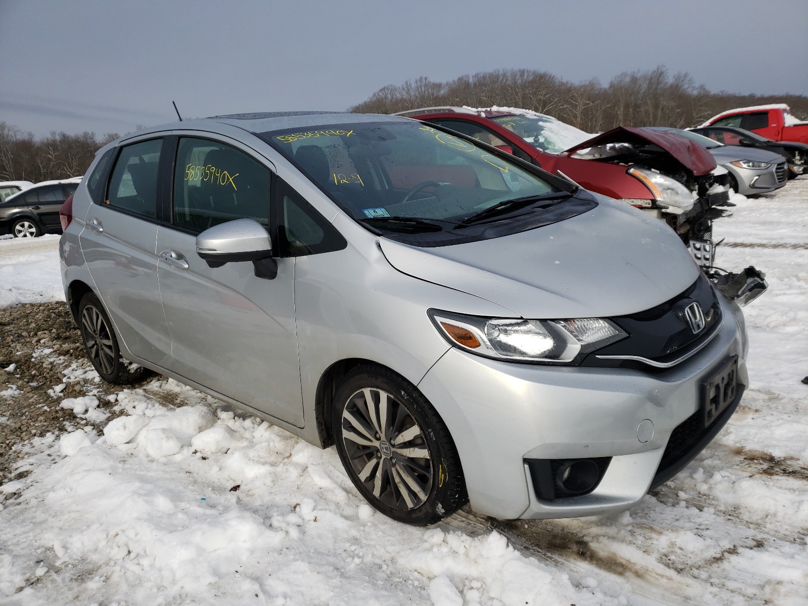 HONDA FIT EX 2015 3hggk5h8xfm750612