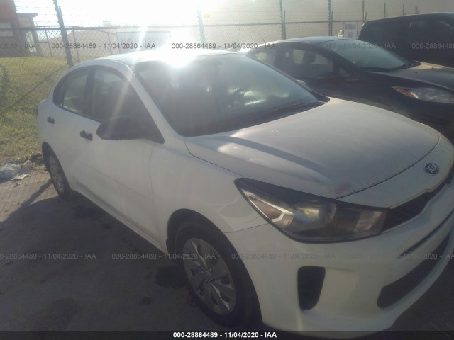 KIA RIO LX 2018 3kpa24ab7je046990