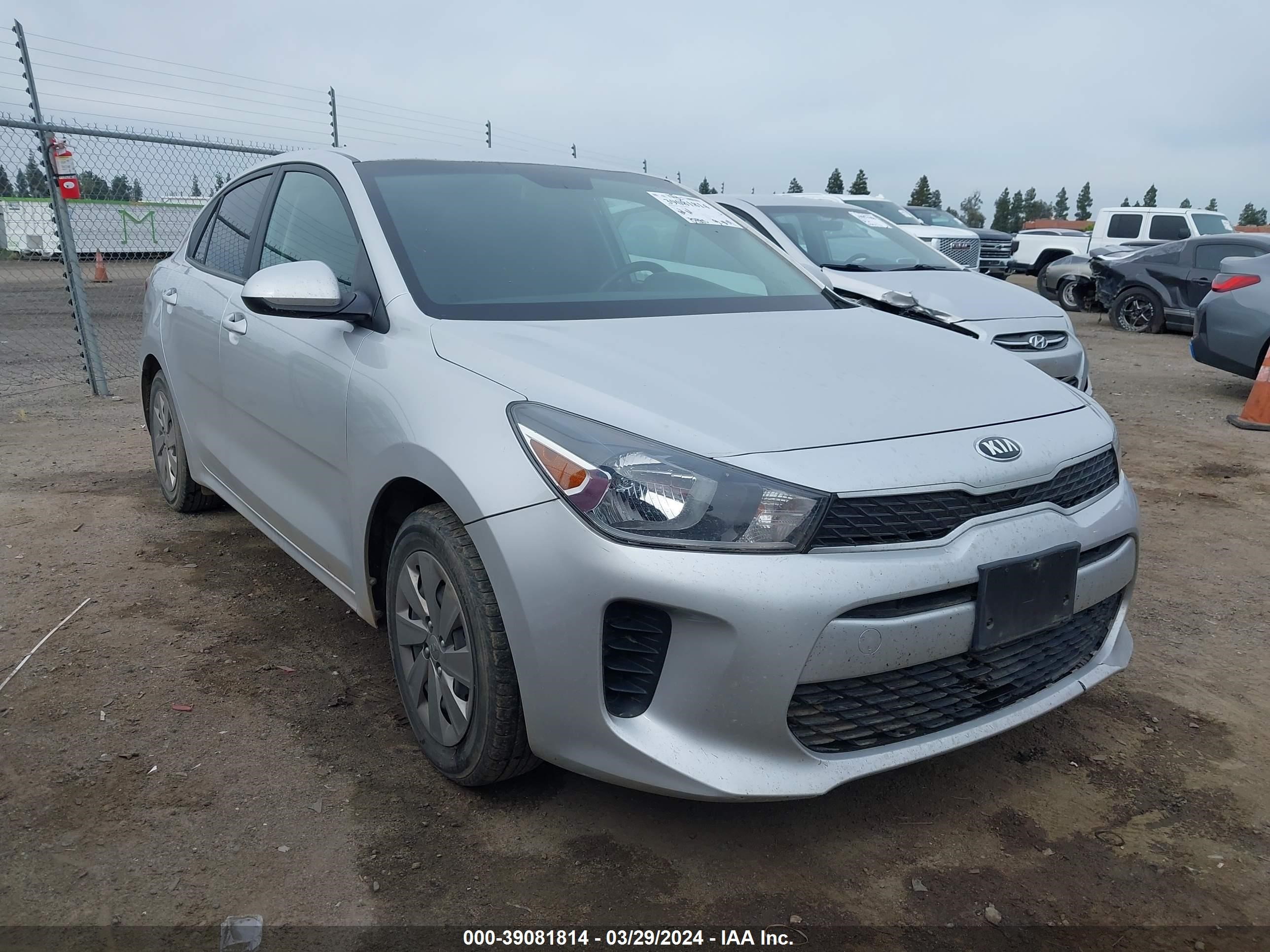 KIA RIO 2020 3kpa24ad4le318657