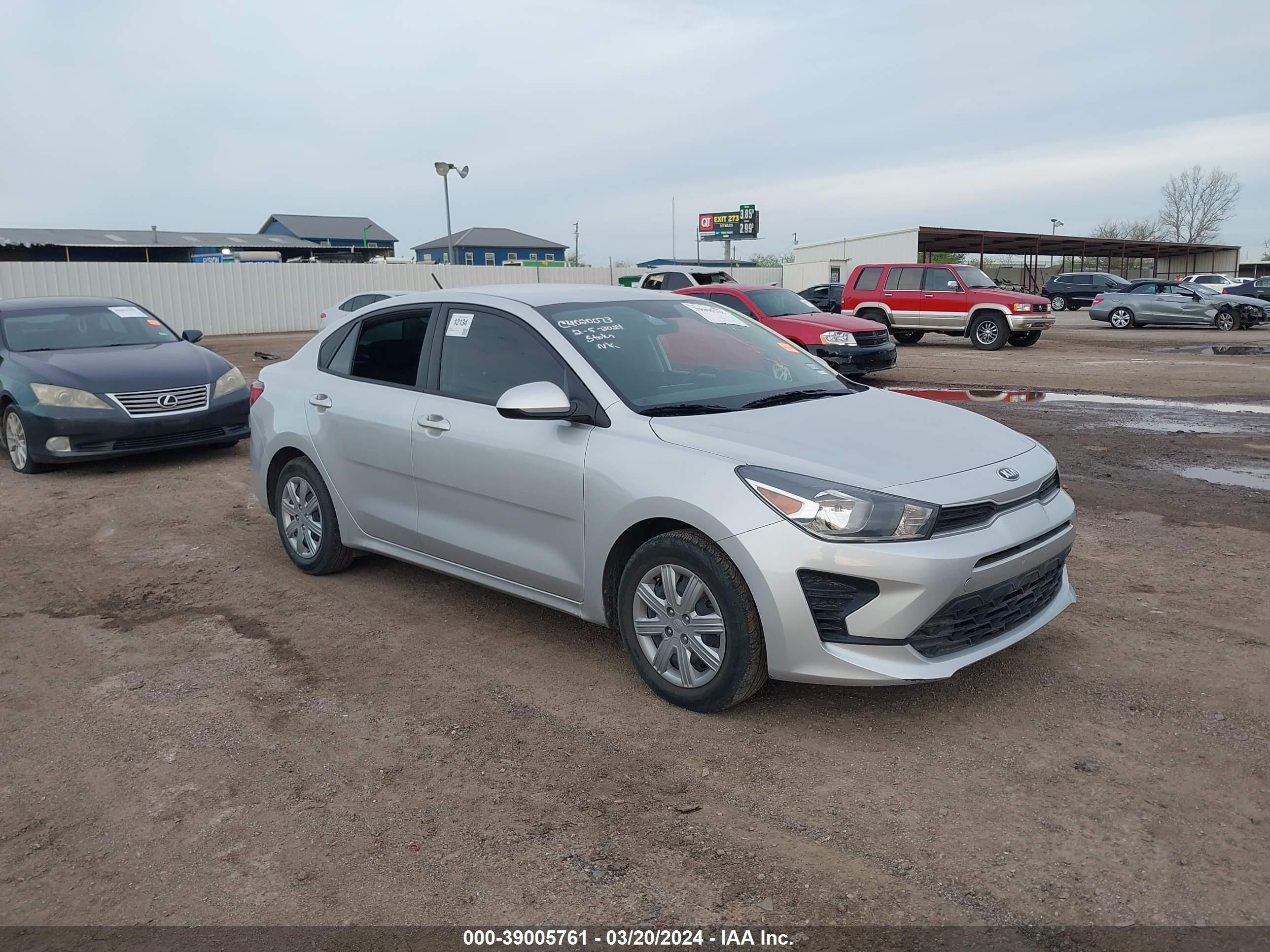 KIA RIO 2021 3kpa24ad4me403659