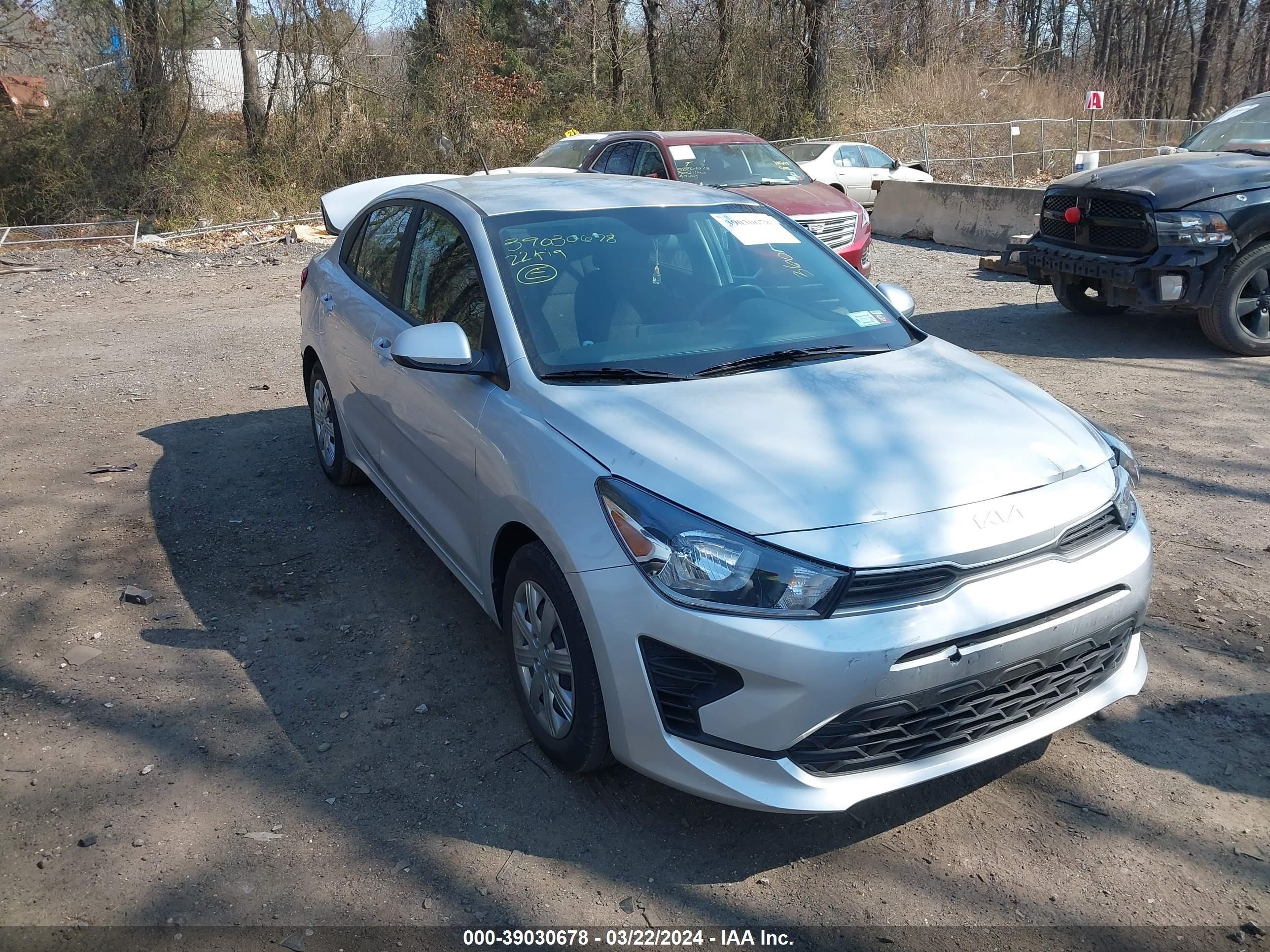 KIA RIO 2022 3kpa24ad8ne431725