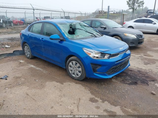 KIA RIO 2022 3kpa24ad9ne443995