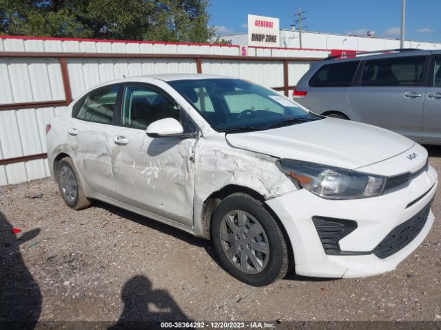 KIA RIO 2022 3kpa24adxne450616