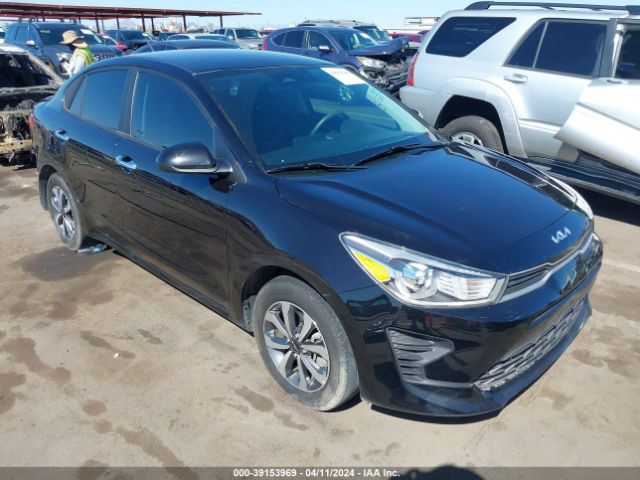 KIA RIO 2022 3kpa24adxne454875