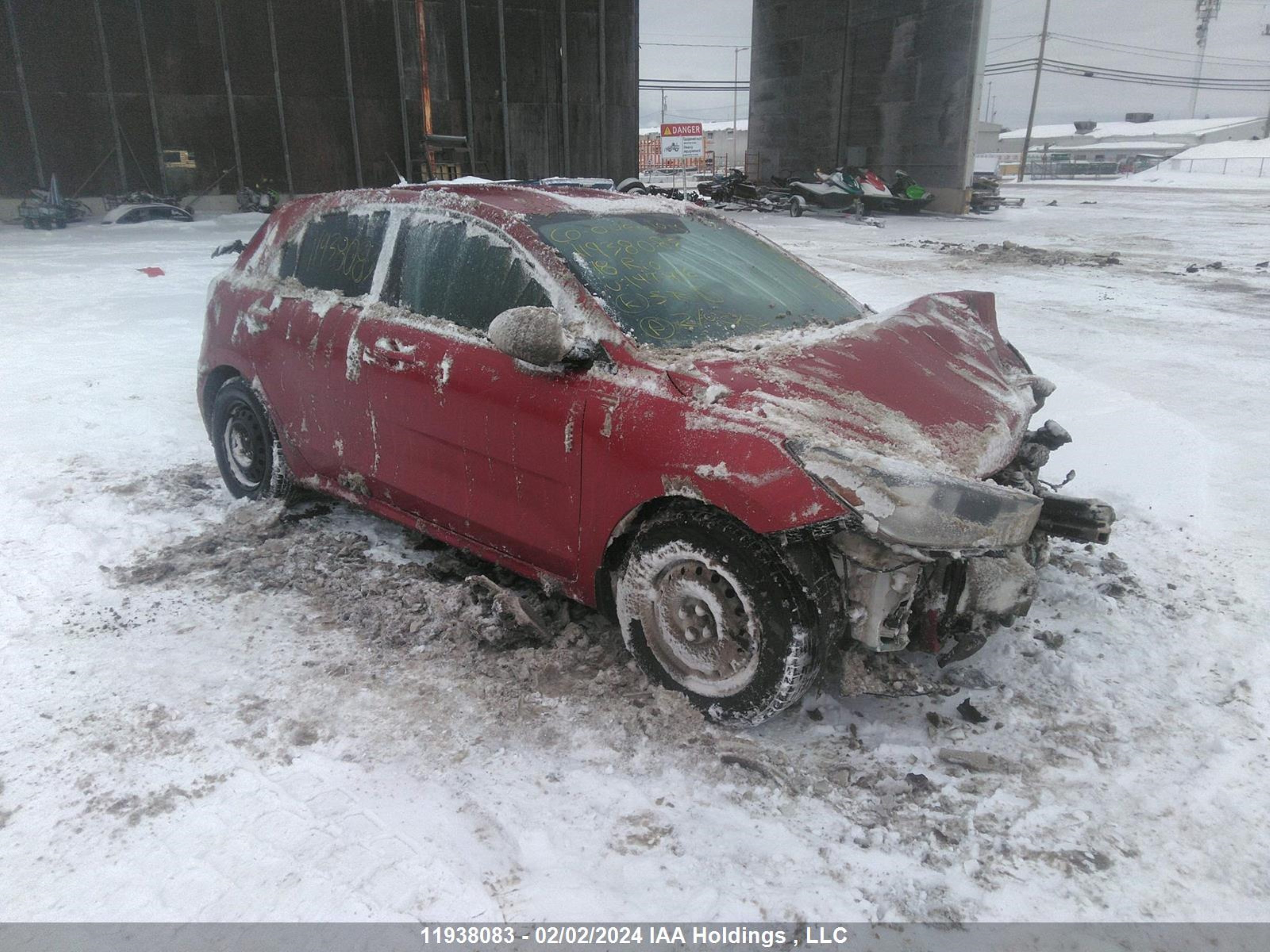 KIA RIO 2018 3kpa25ab1je147416