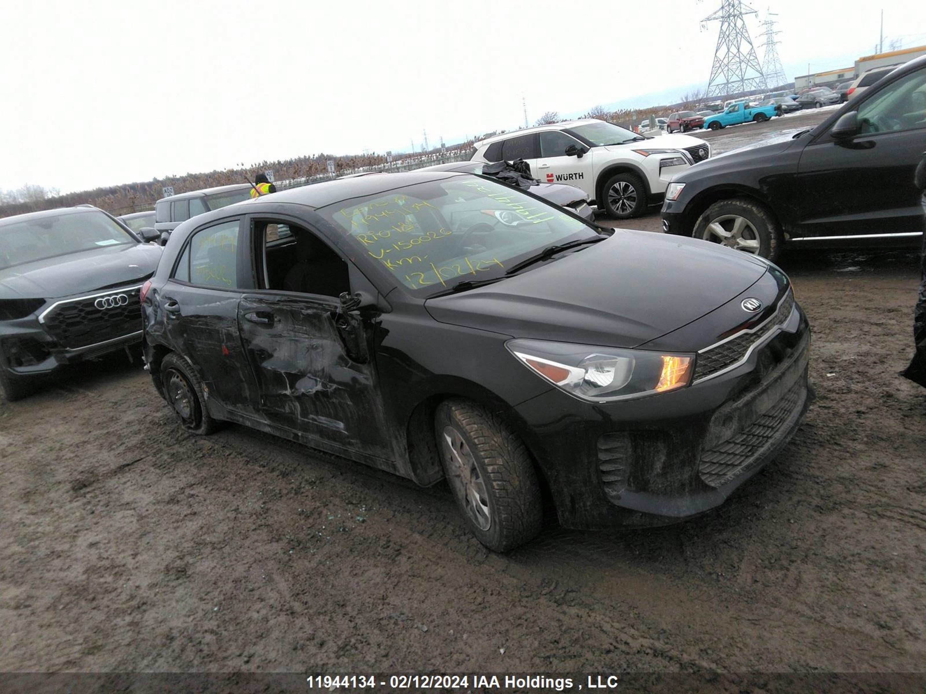 KIA RIO 2018 3kpa25ab3je150026