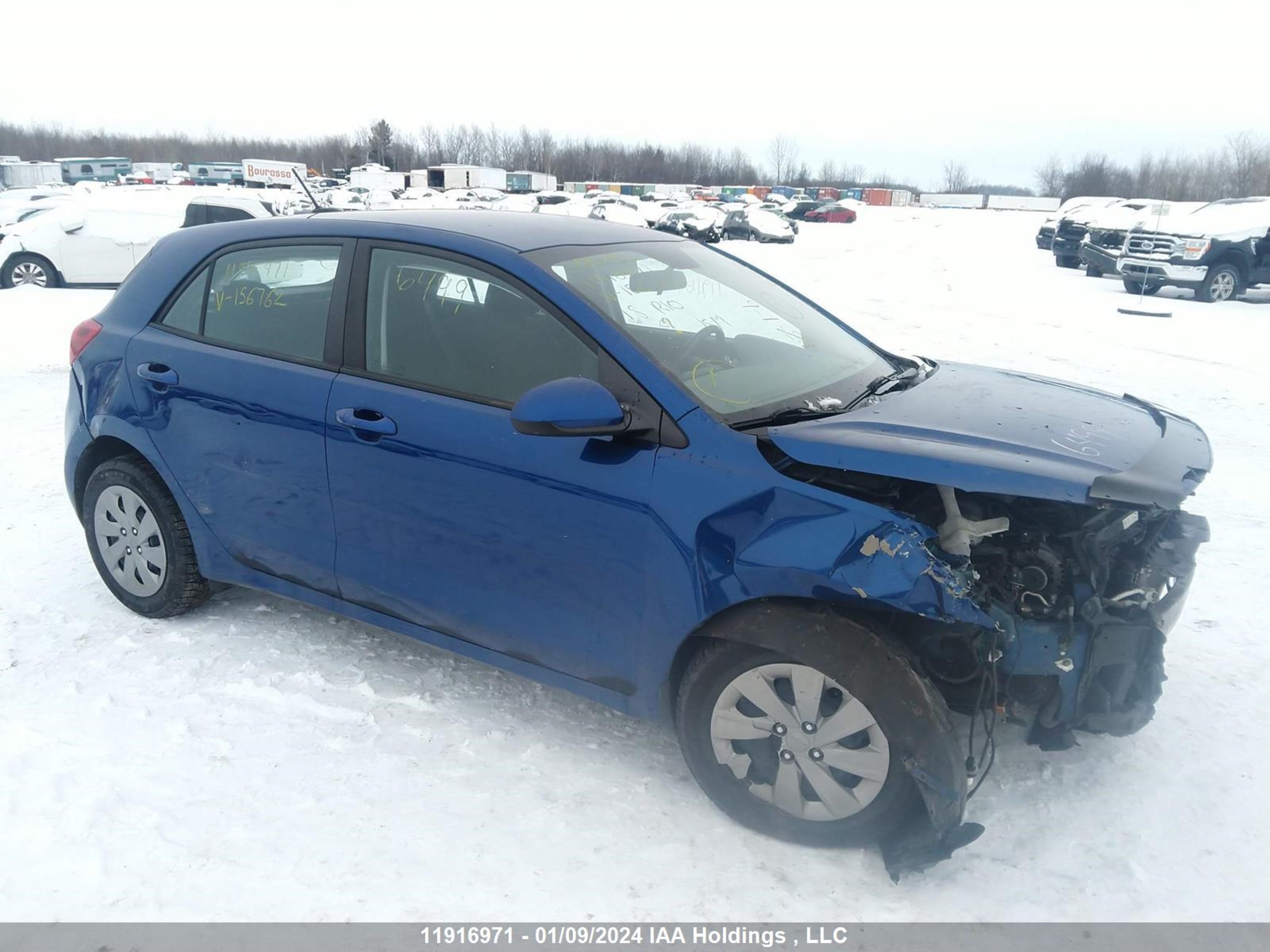 KIA RIO 2018 3kpa25abxje156762