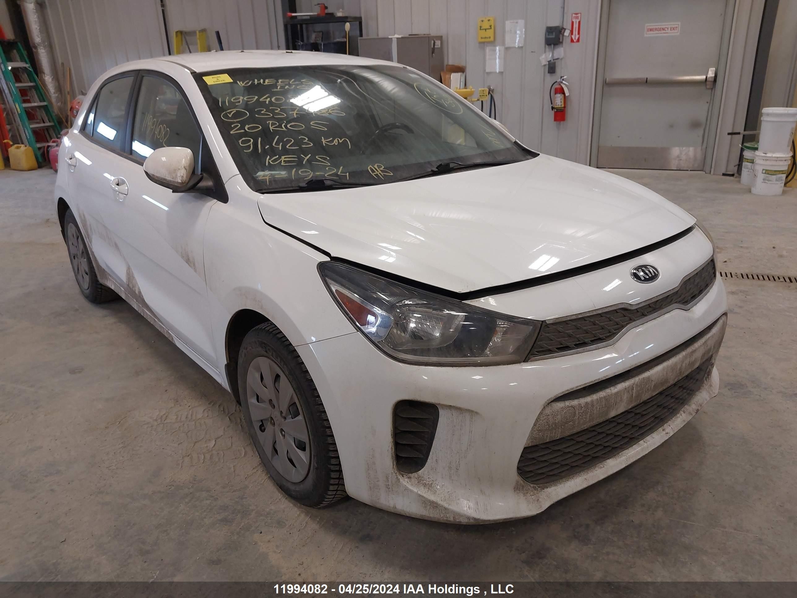 KIA RIO 2020 3kpa25ad2le337486