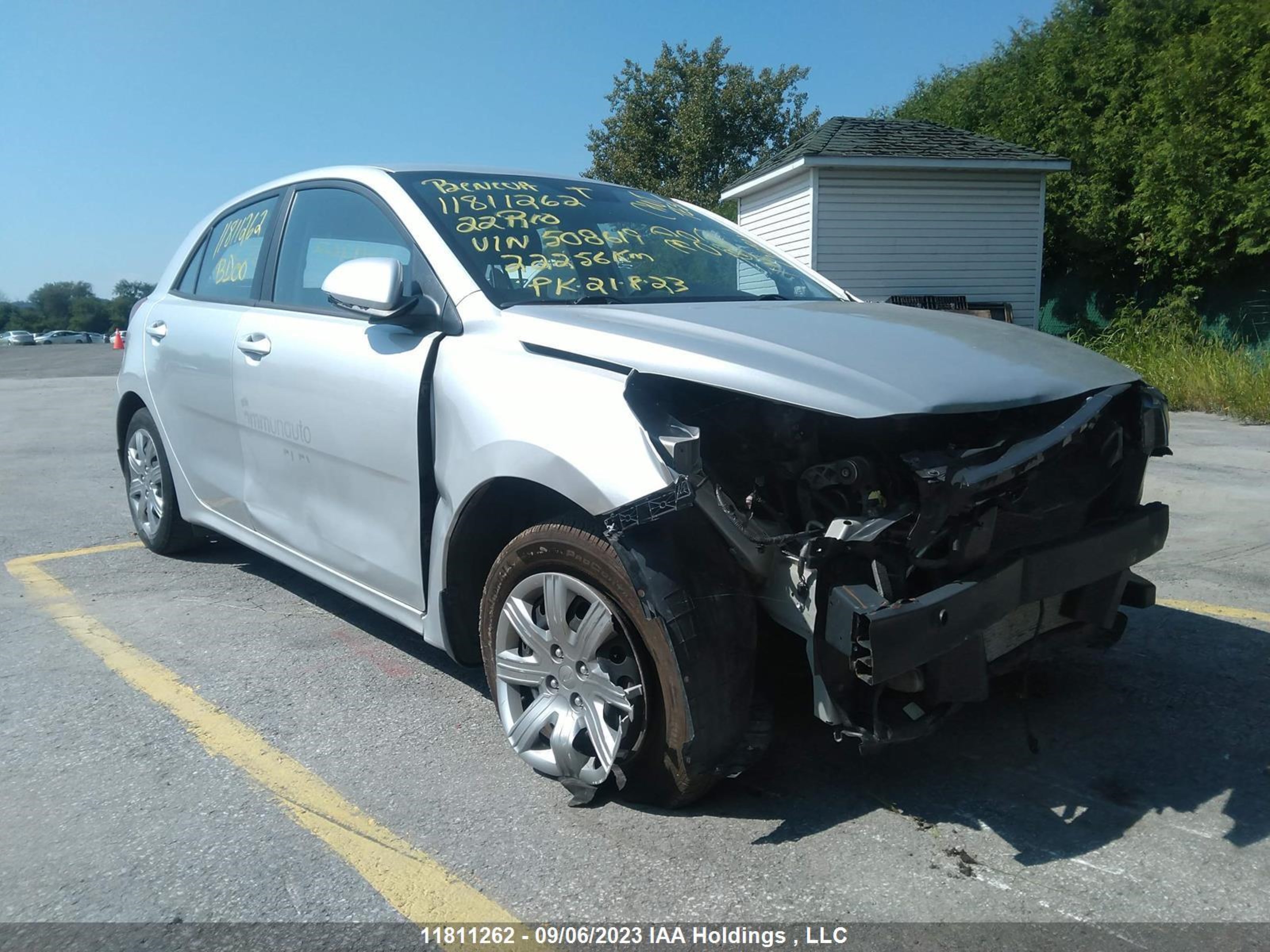 KIA RIO 2022 3kpa25ad3ne508619