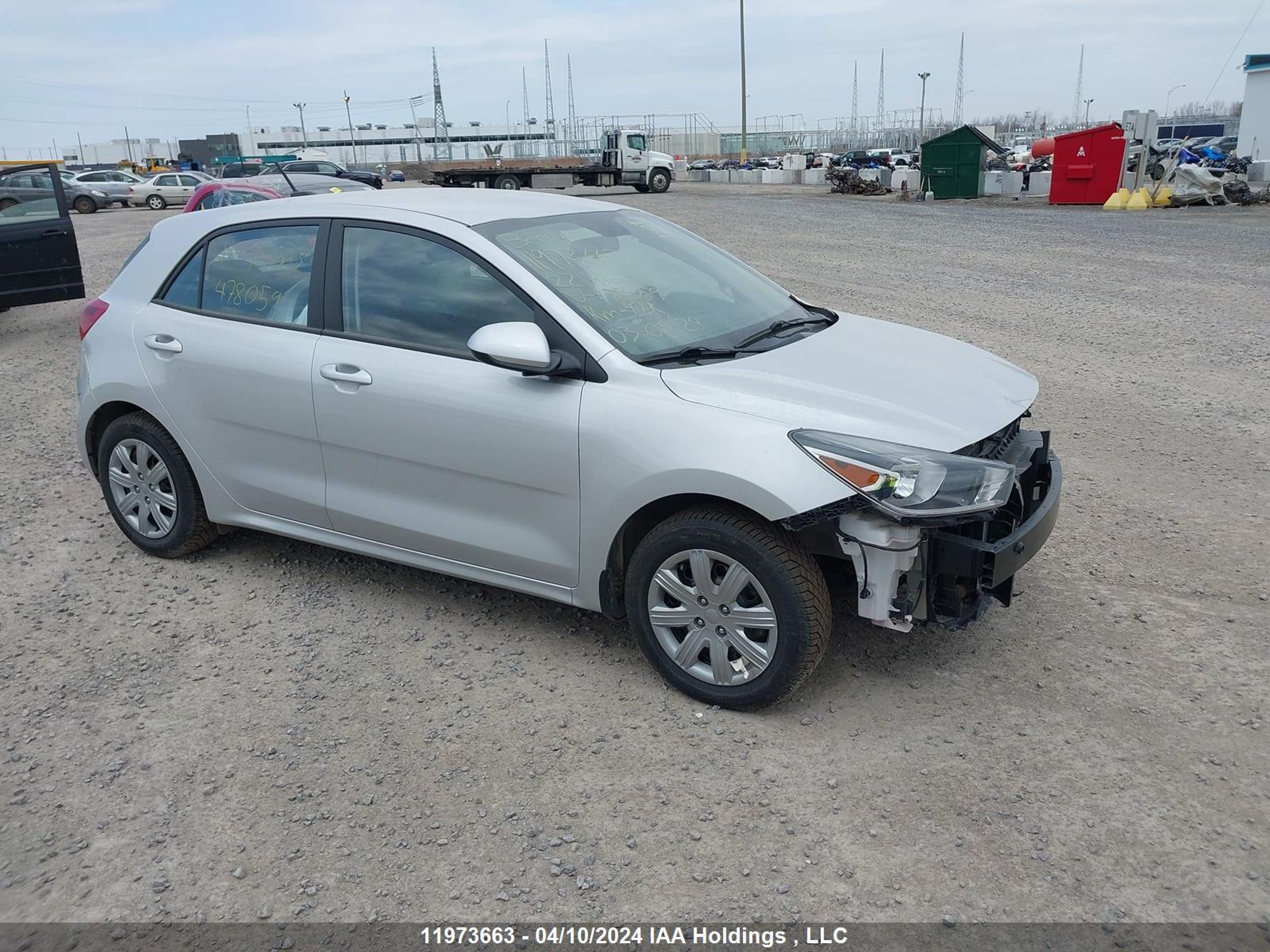 KIA RIO 2022 3kpa25ad4ne478059