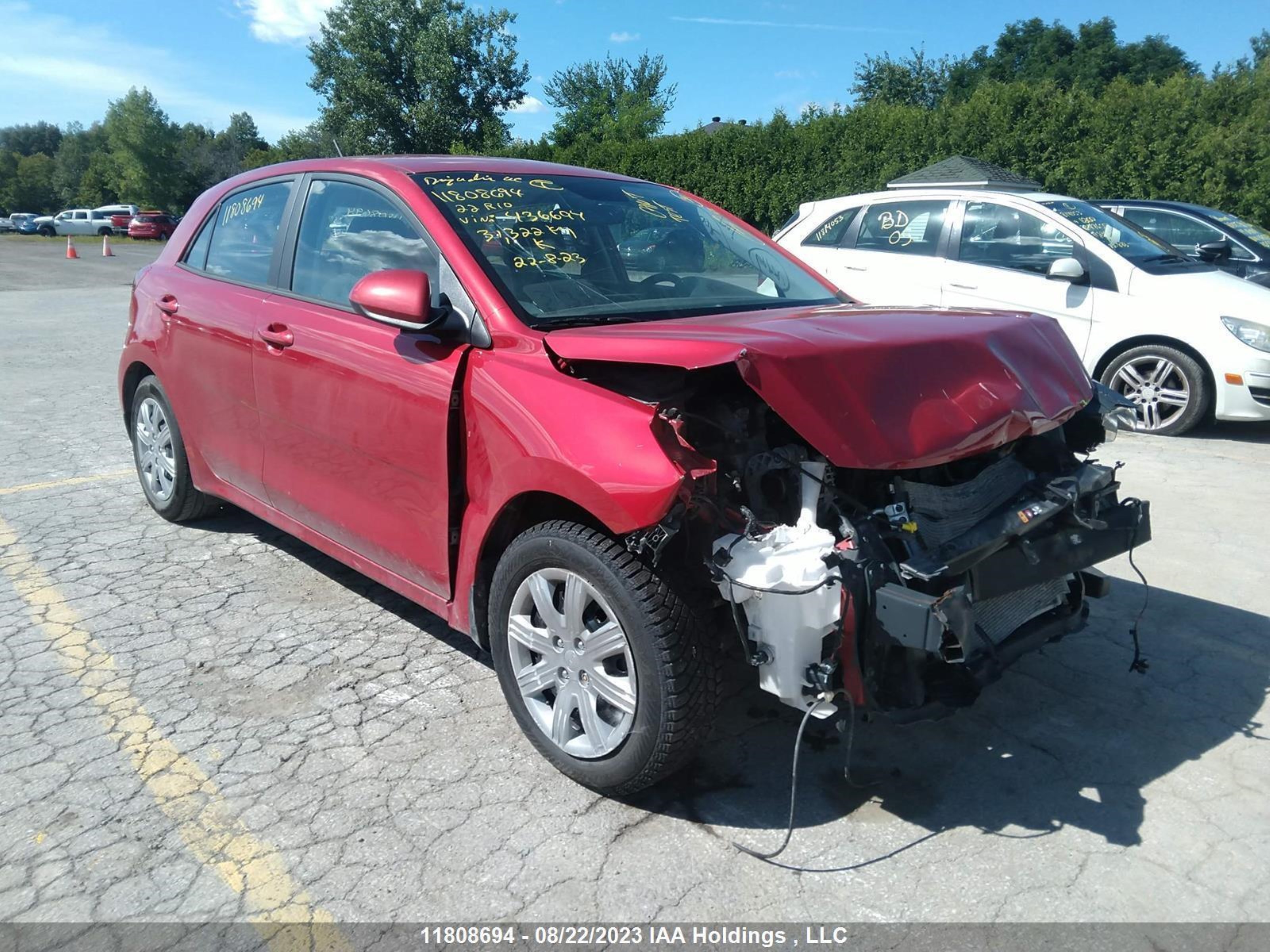 KIA RIO 2022 3kpa25ad7ne436694