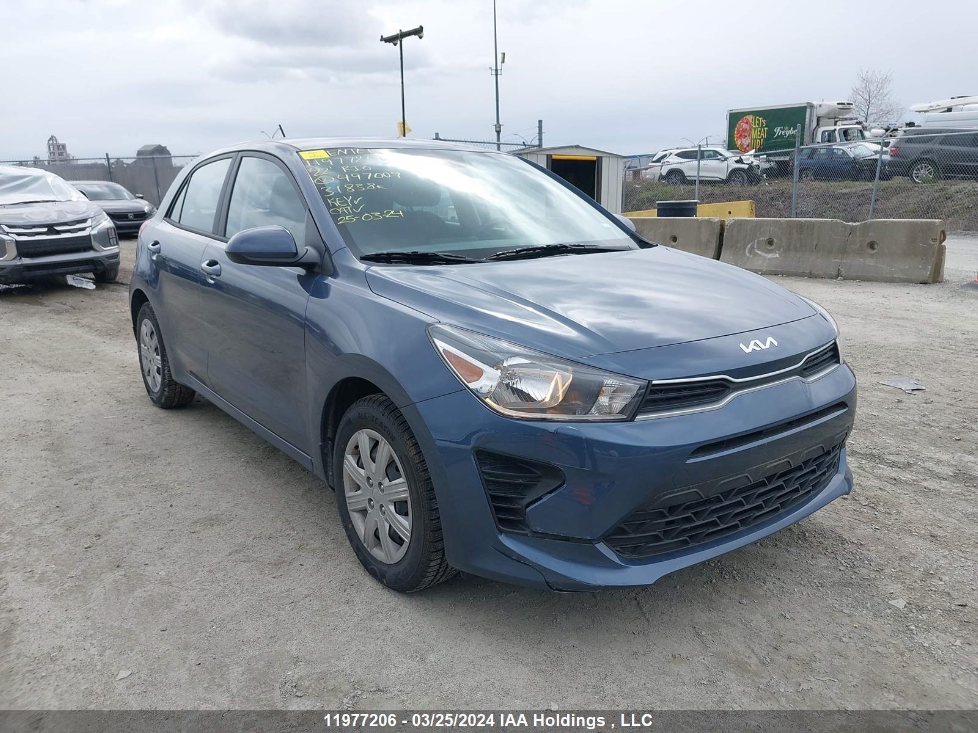 KIA RIO 2022 3kpa25ad7ne497009