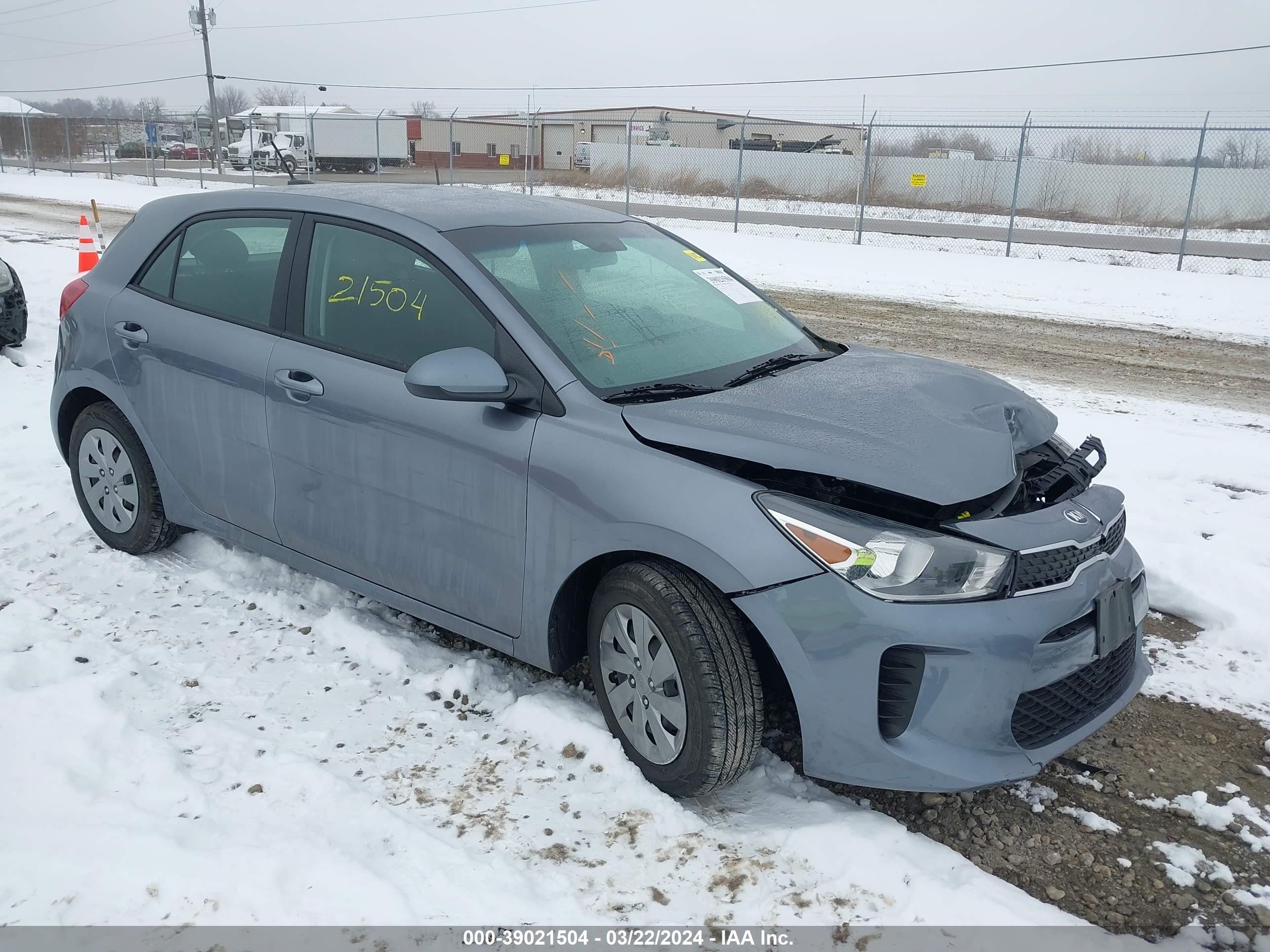 KIA RIO 2020 3kpa25ad9le347531