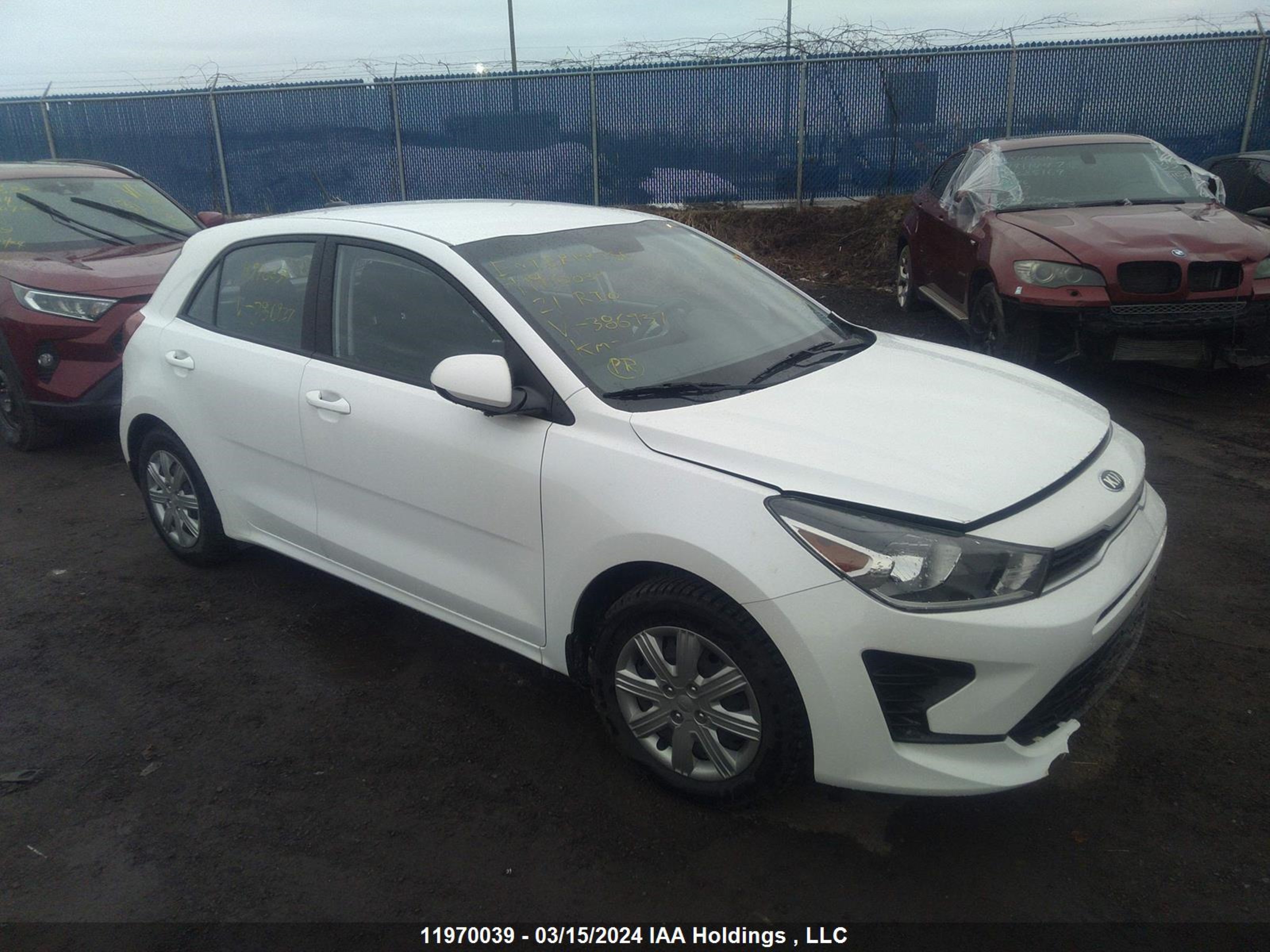 KIA RIO 2021 3kpa25adxme386937