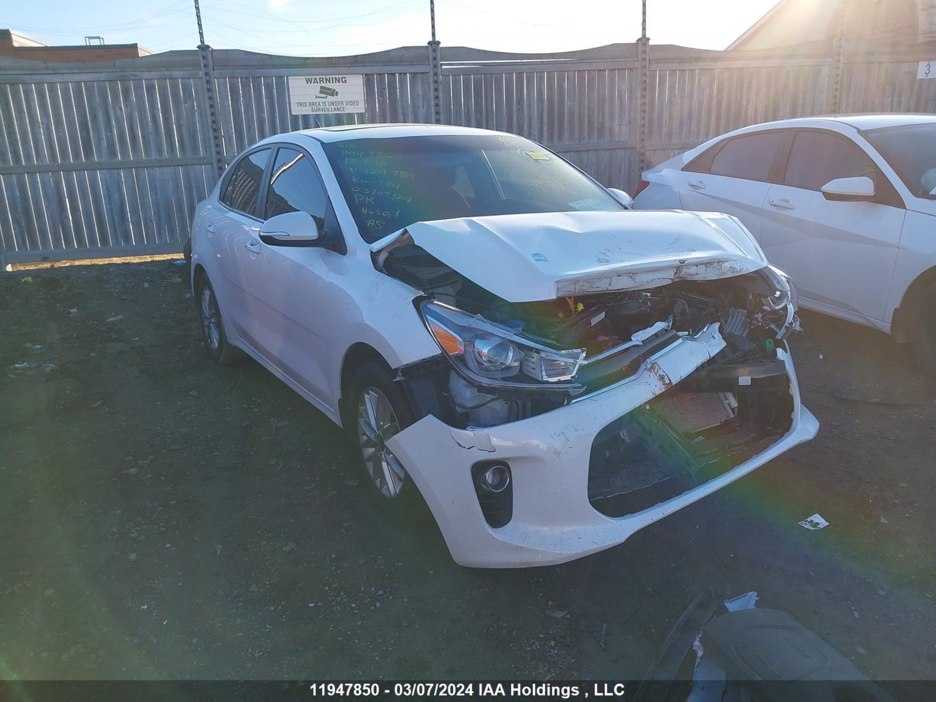 KIA RIO 2018 3kpa34ab7je124780