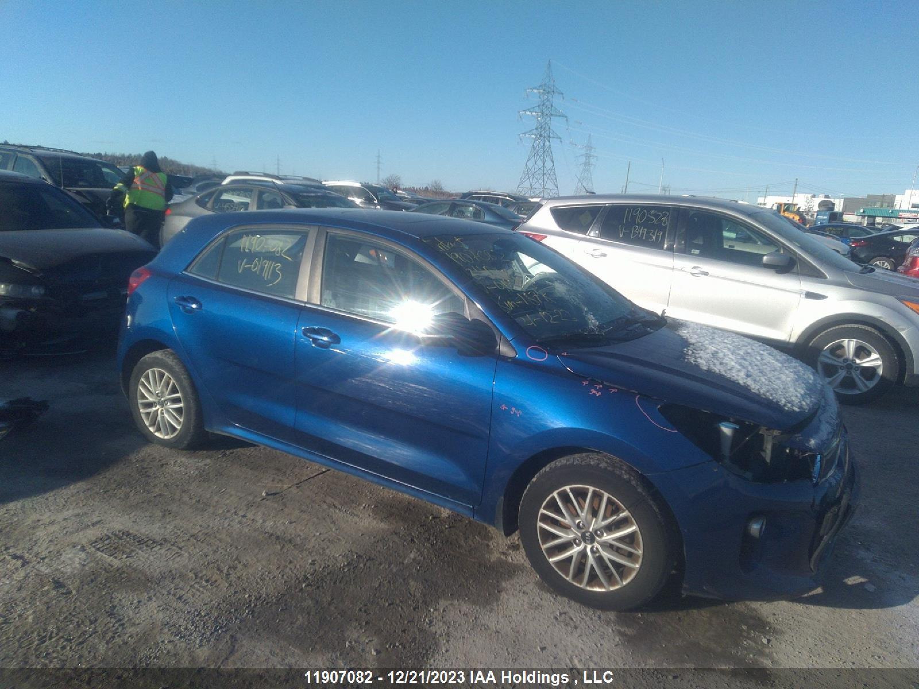 KIA RIO 2018 3kpa35ab5je019113