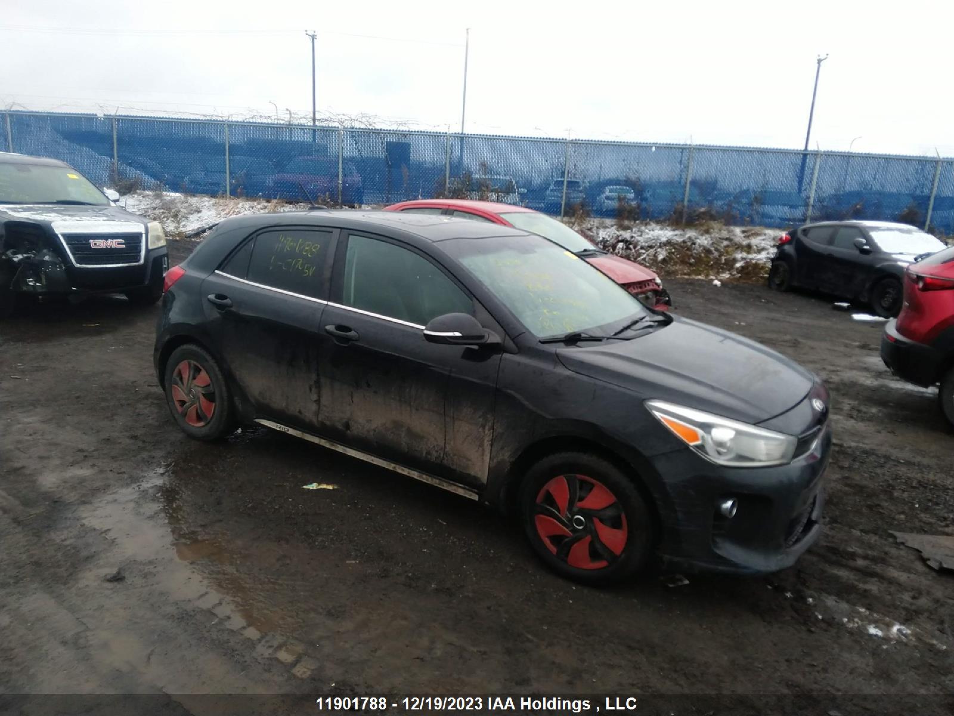 KIA RIO 2018 3kpa35abxje017454