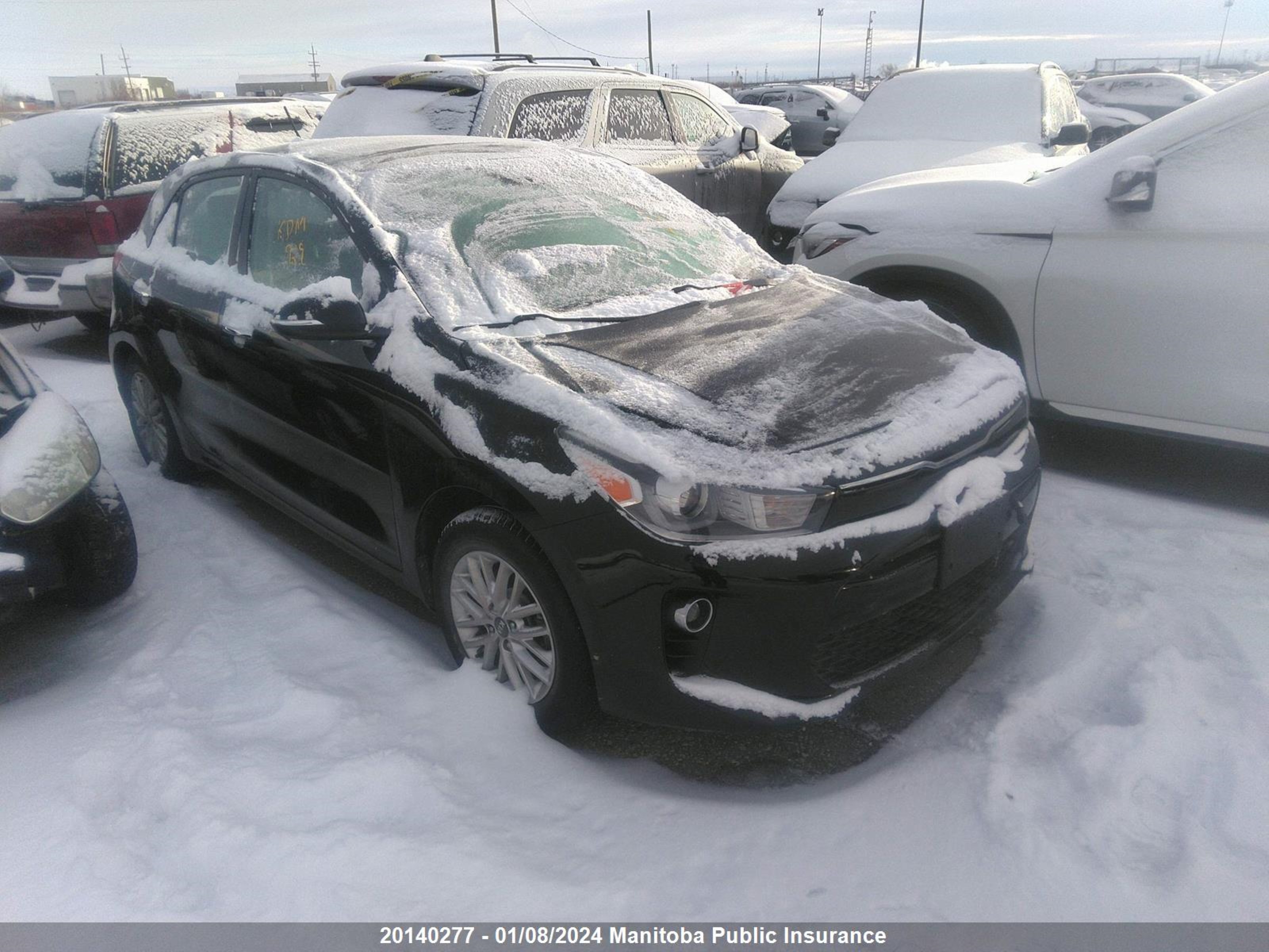 KIA RIO 2020 3kpa35adxle274165