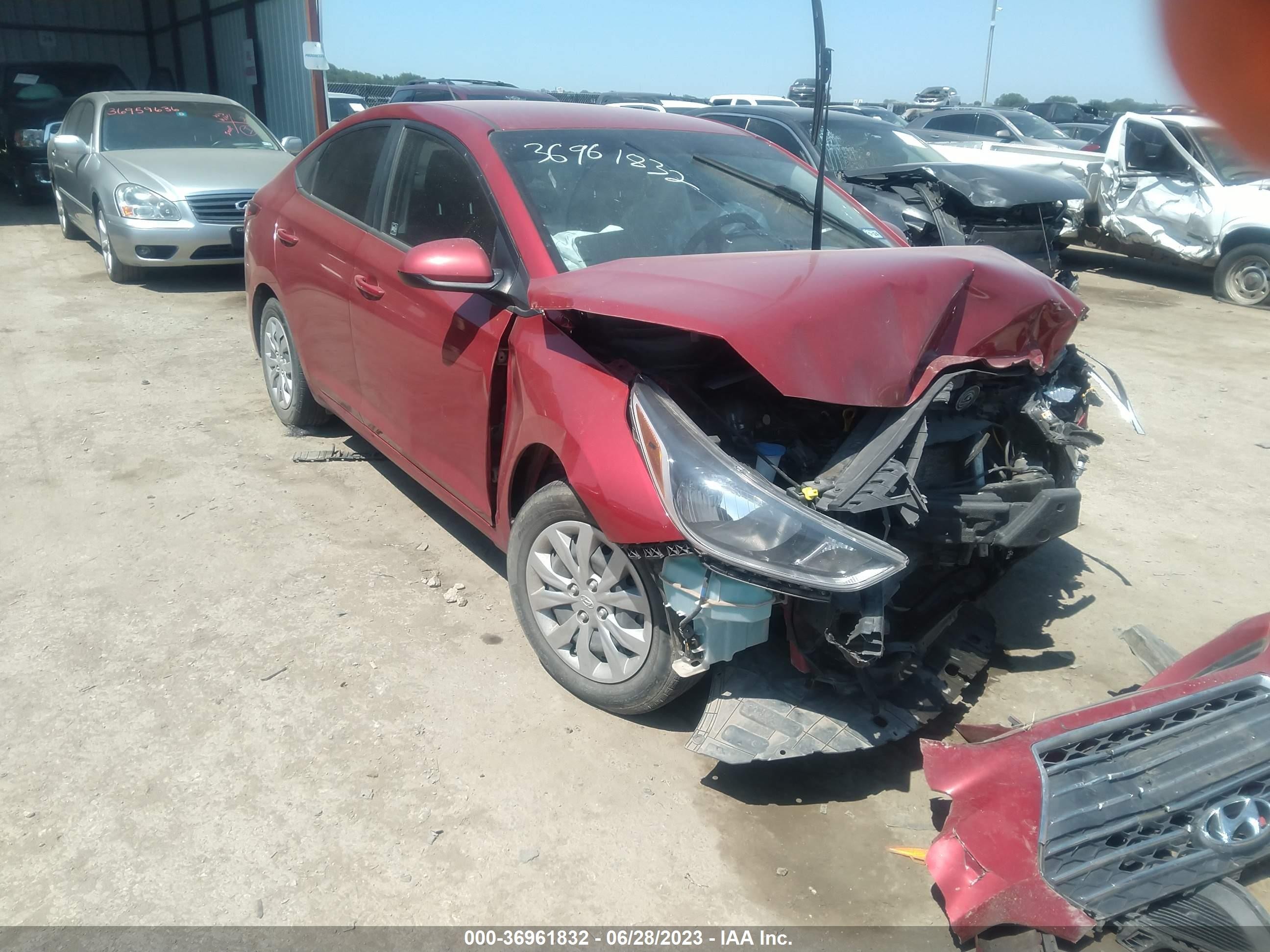 HYUNDAI ACCENT 2019 3kpc24a32ke040999