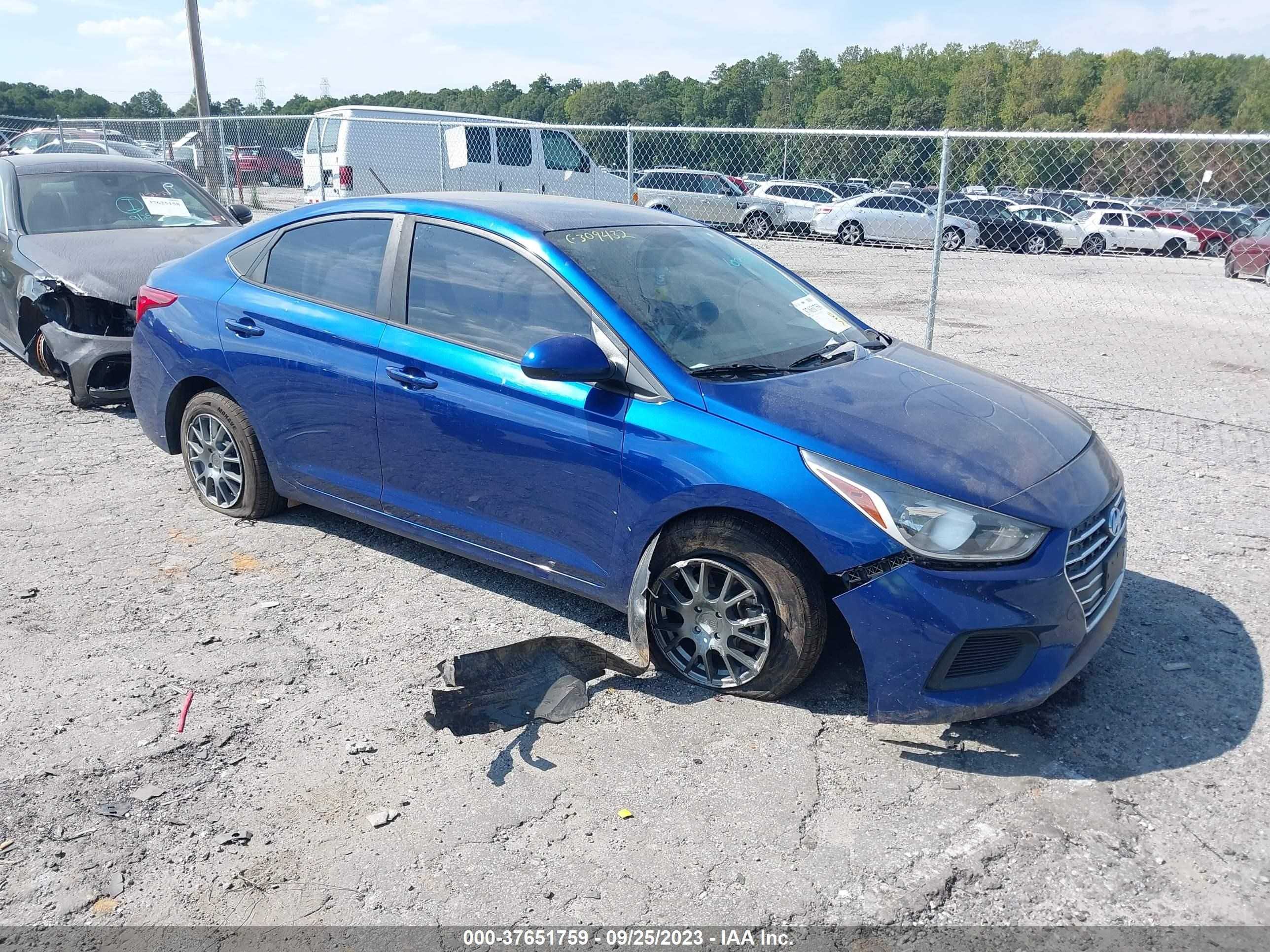 HYUNDAI ACCENT 2019 3kpc24a34ke069257