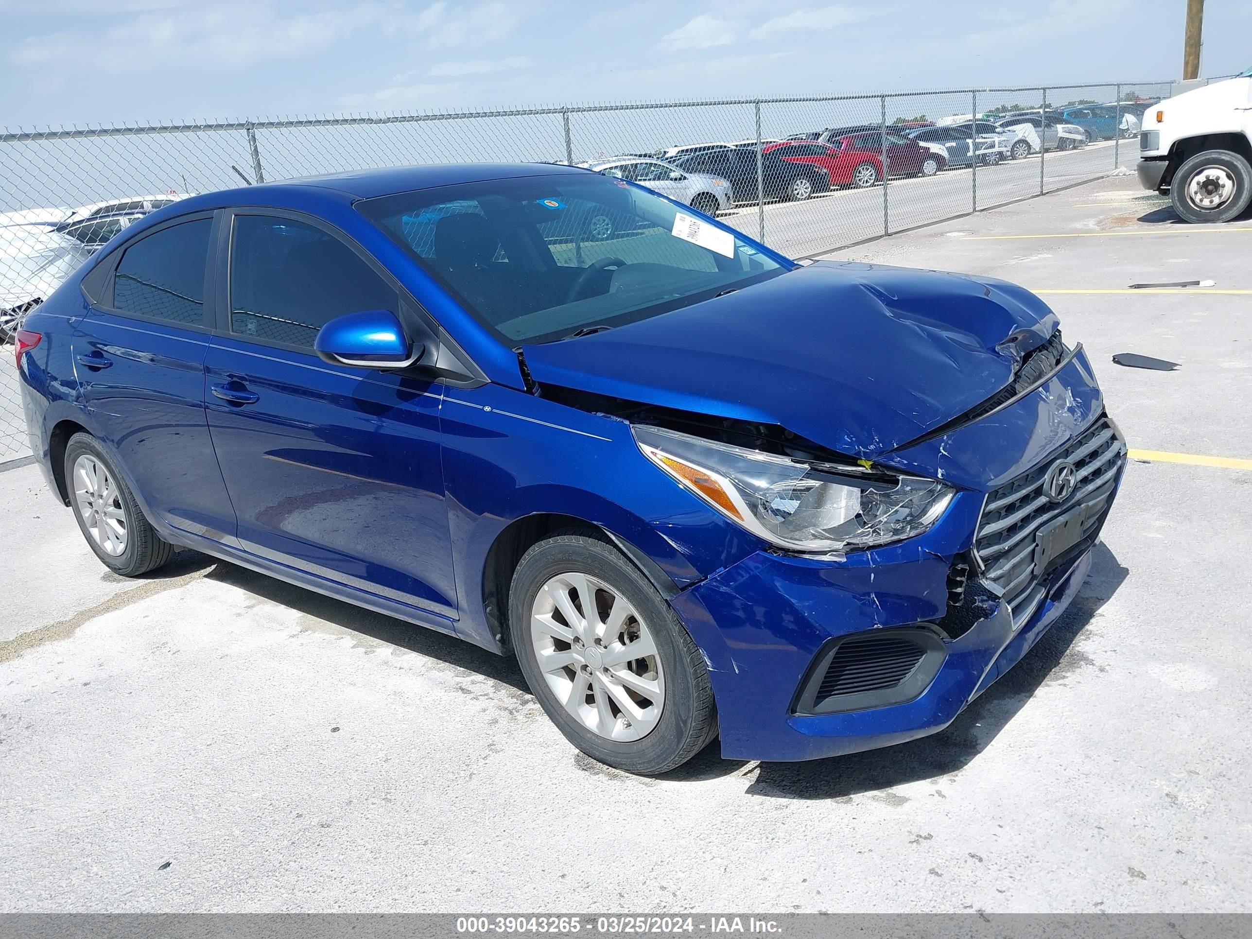 HYUNDAI ACCENT 2018 3kpc24a35je020681