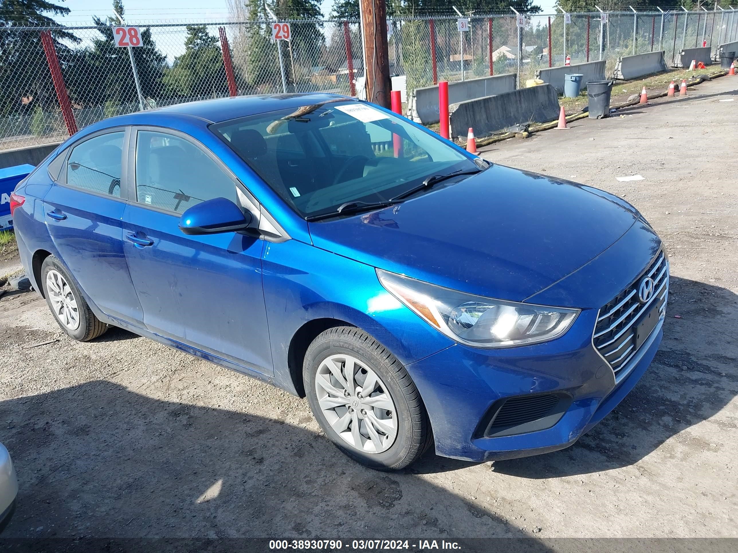 HYUNDAI ACCENT 2021 3kpc24a60me147336