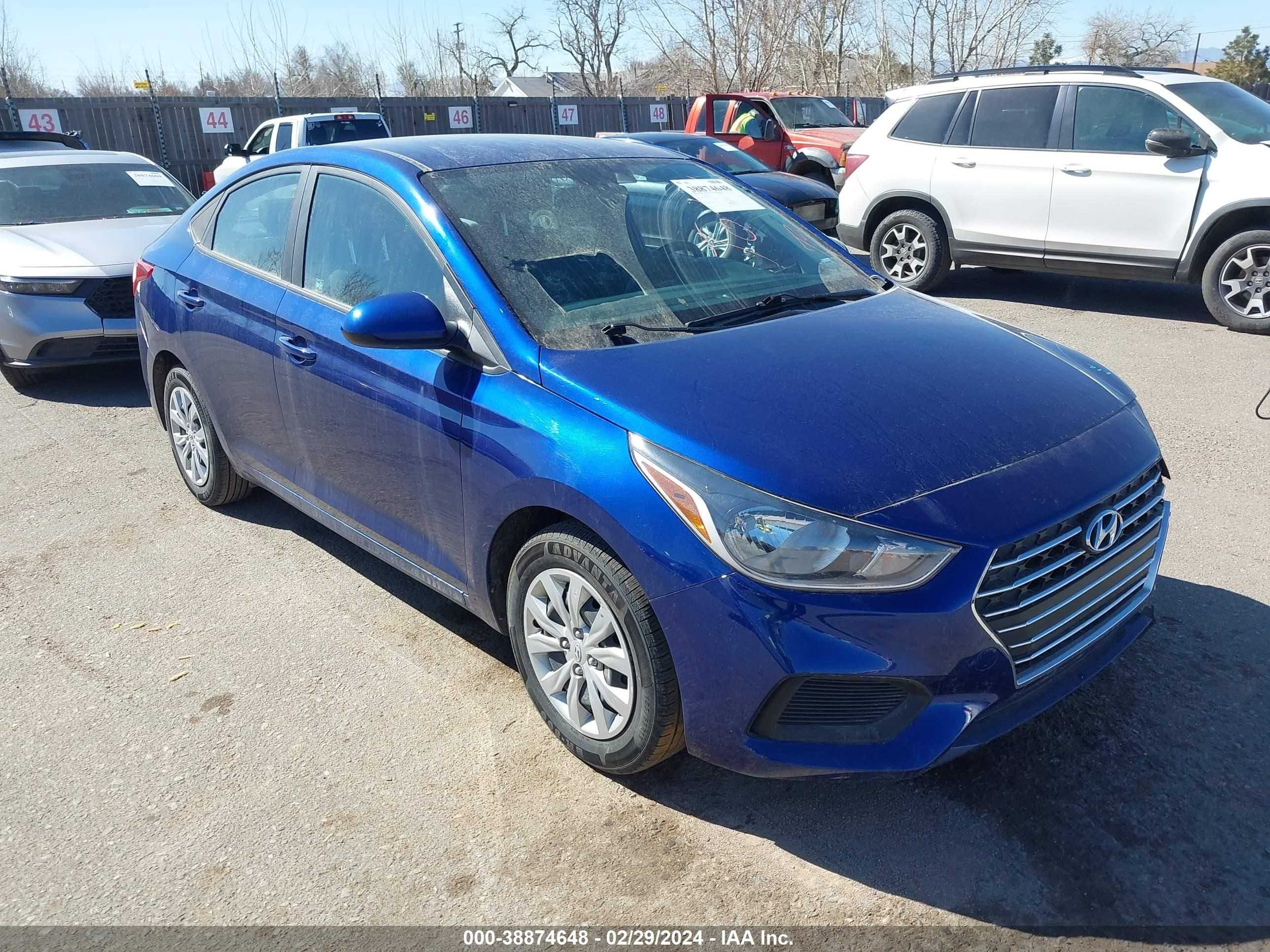 HYUNDAI ACCENT 2021 3kpc24a63me135729