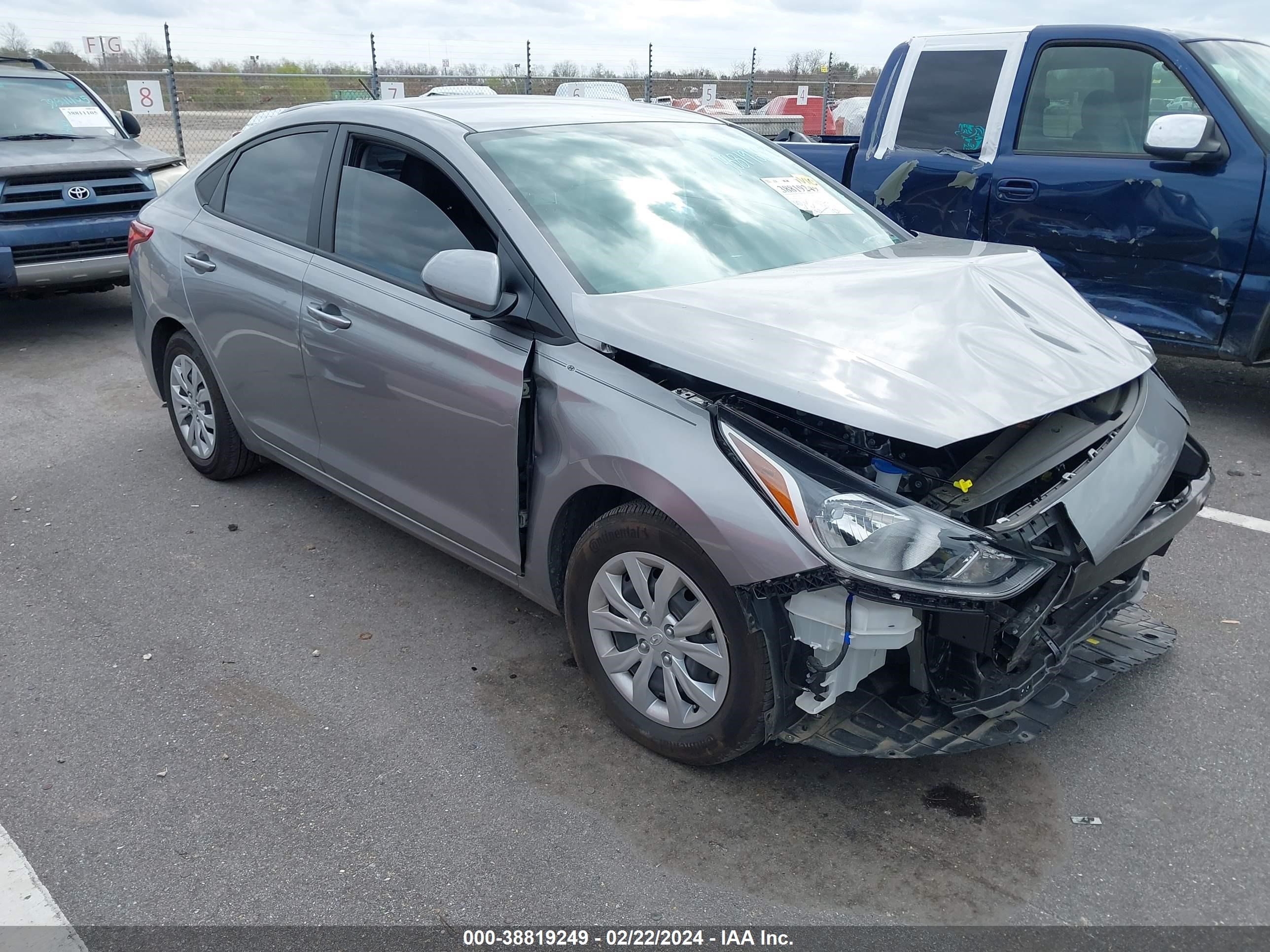 HYUNDAI ACCENT 2022 3kpc24a67ne186913