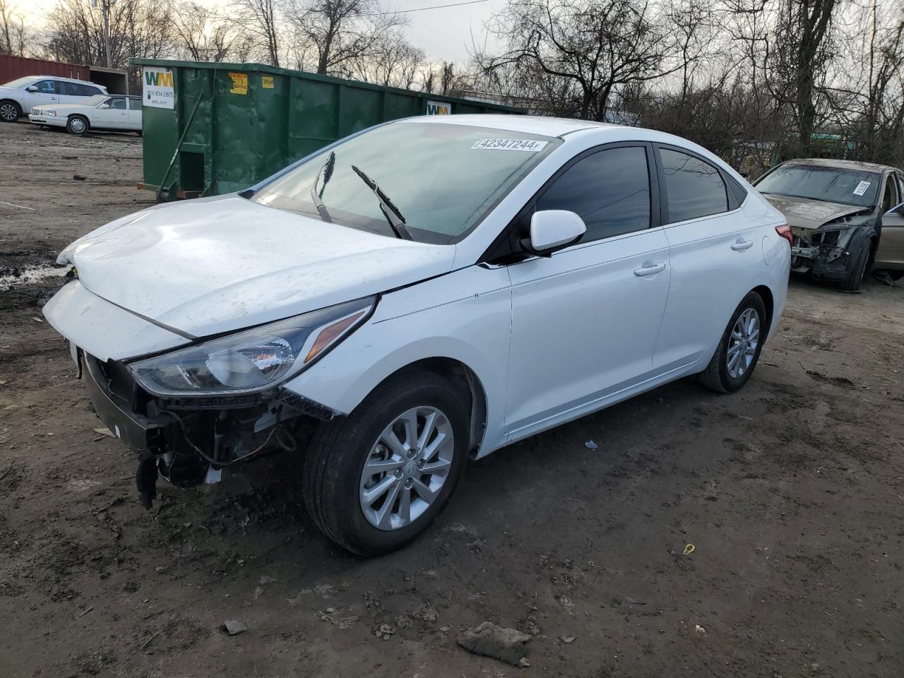 HYUNDAI ACCENT 2022 3kpc24a68ne180392