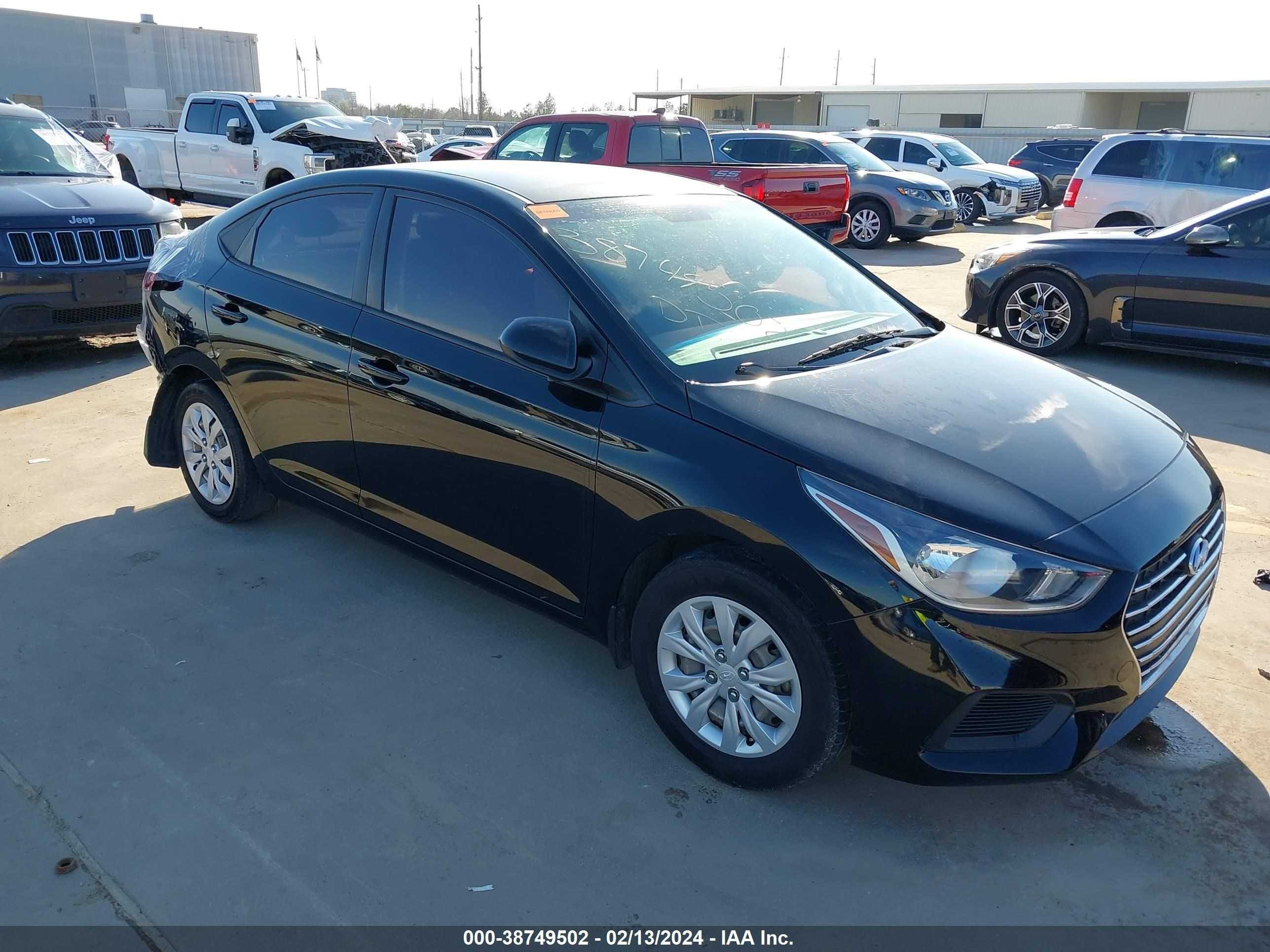 HYUNDAI ACCENT 2020 3kpc24a69le113135