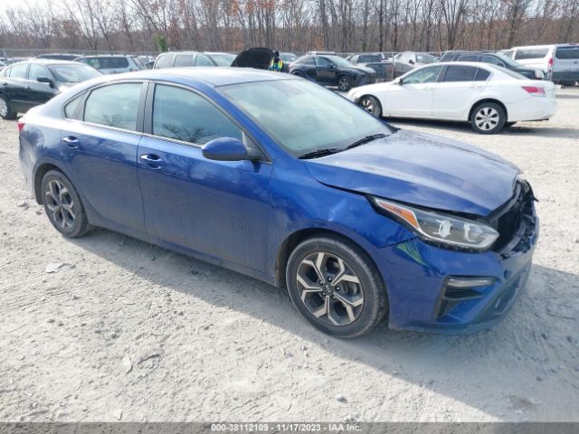 KIA FORTE 2019 3kpf24ad0ke024127