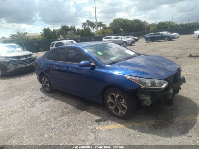 KIA FORTE 2019 3kpf24ad0ke038402