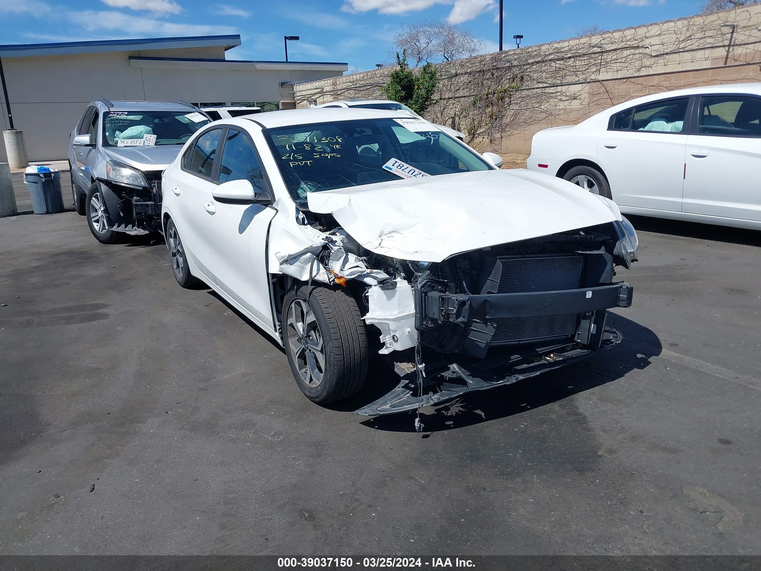 KIA FORTE 2019 3kpf24ad0ke115494